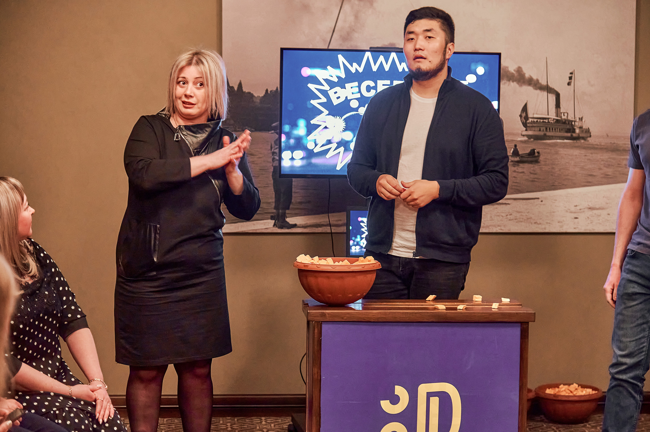 Портфолио репортажной фотосъёмки: "Сбербанк" Новый год. Фотограф Яковлев Роман — Красноярск