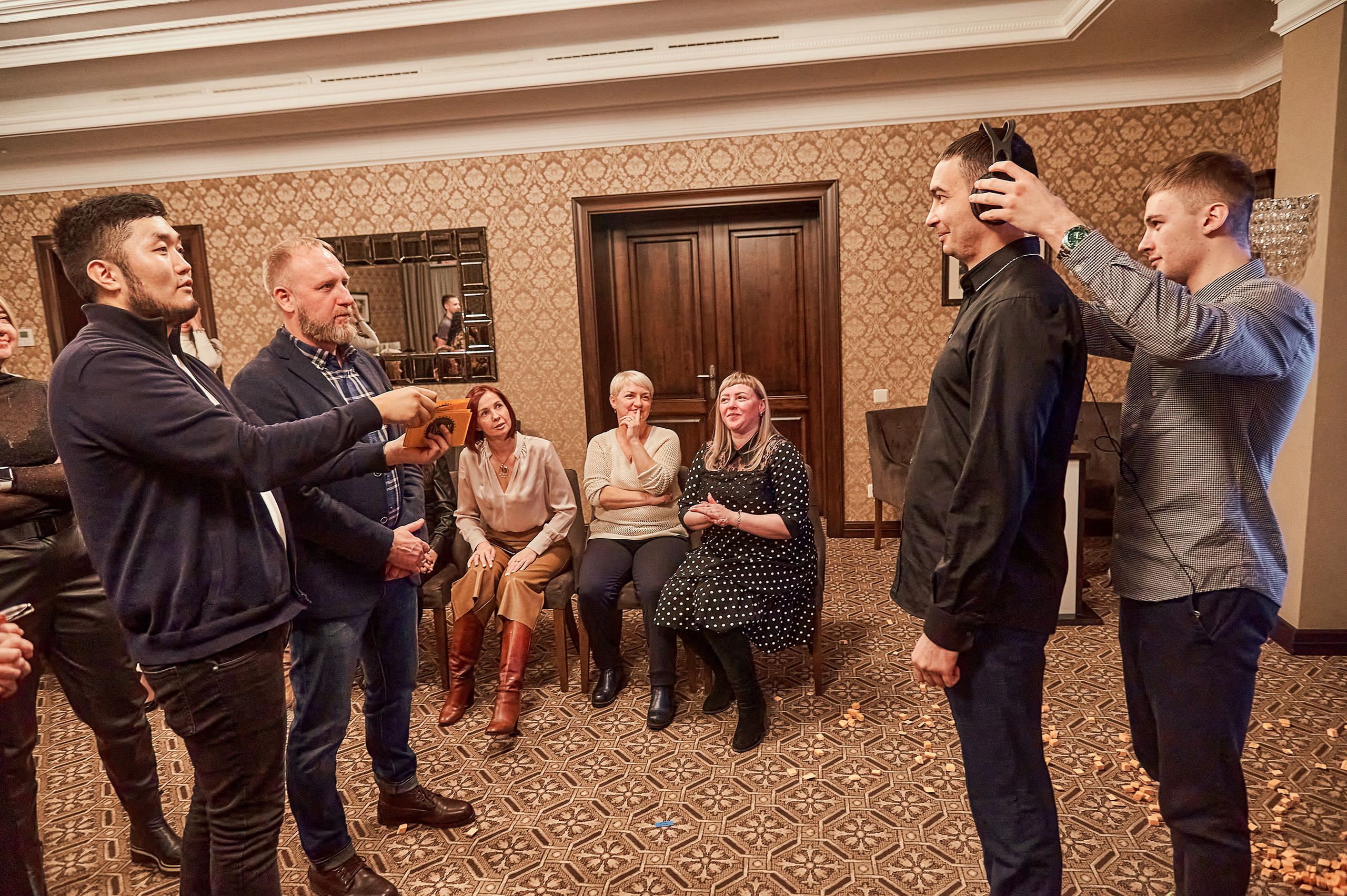 Портфолио репортажной фотосъёмки: "Сбербанк" Новый год. Фотограф Яковлев Роман — Красноярск