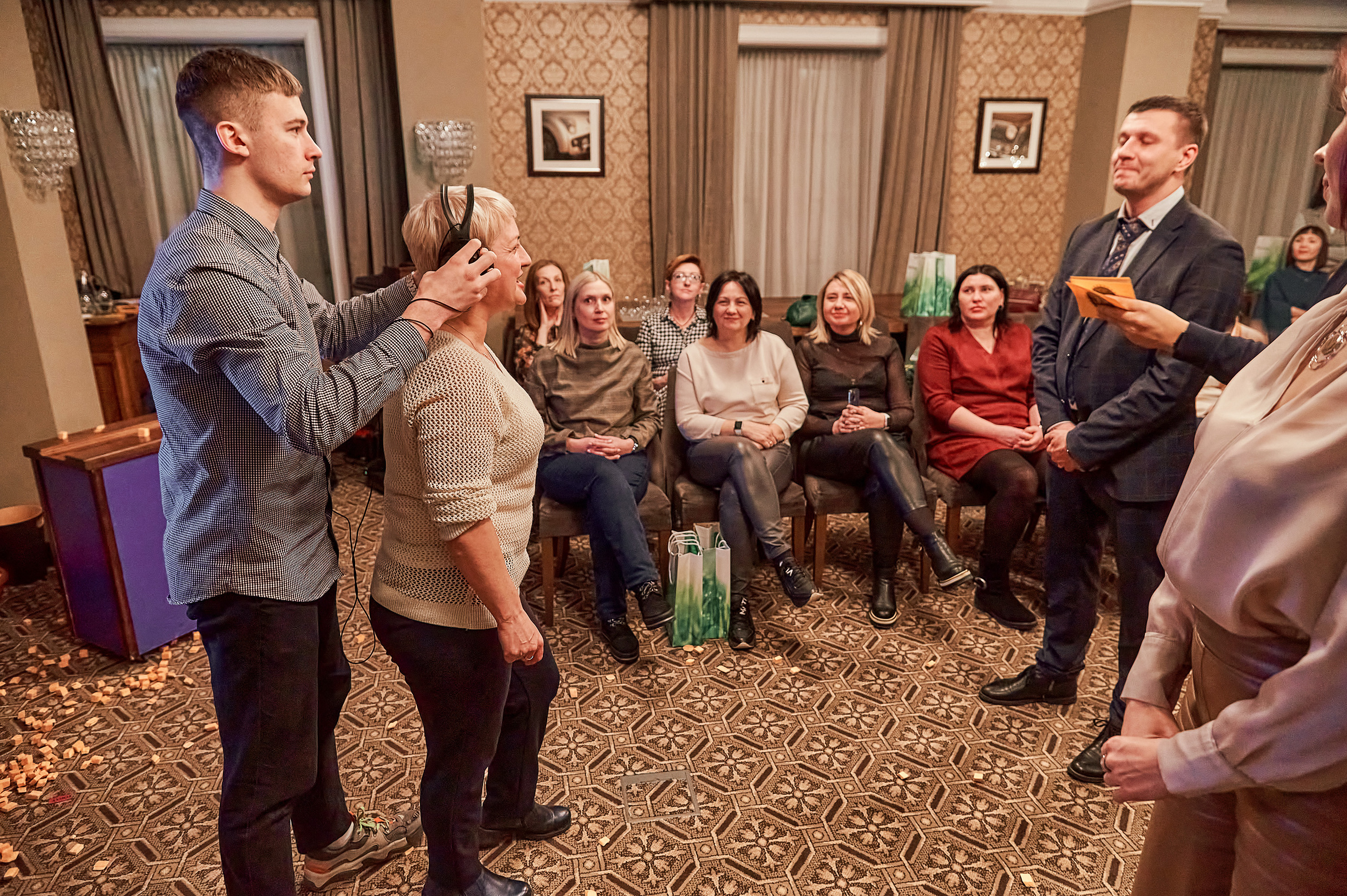 Портфолио репортажной фотосъёмки: "Сбербанк" Новый год. Фотограф Яковлев Роман — Красноярск