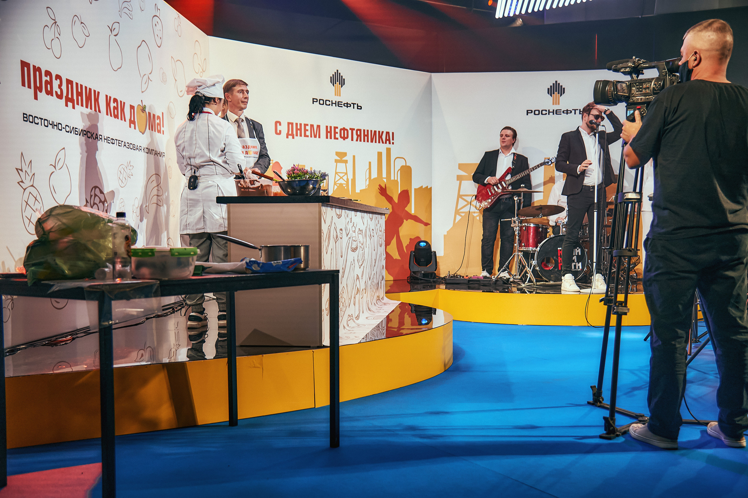 Портфолио репортажной фотосъёмки: "Роснефть" съёмка шоу для «День нефтяника». Фотограф Яковлев Роман — Красноярск