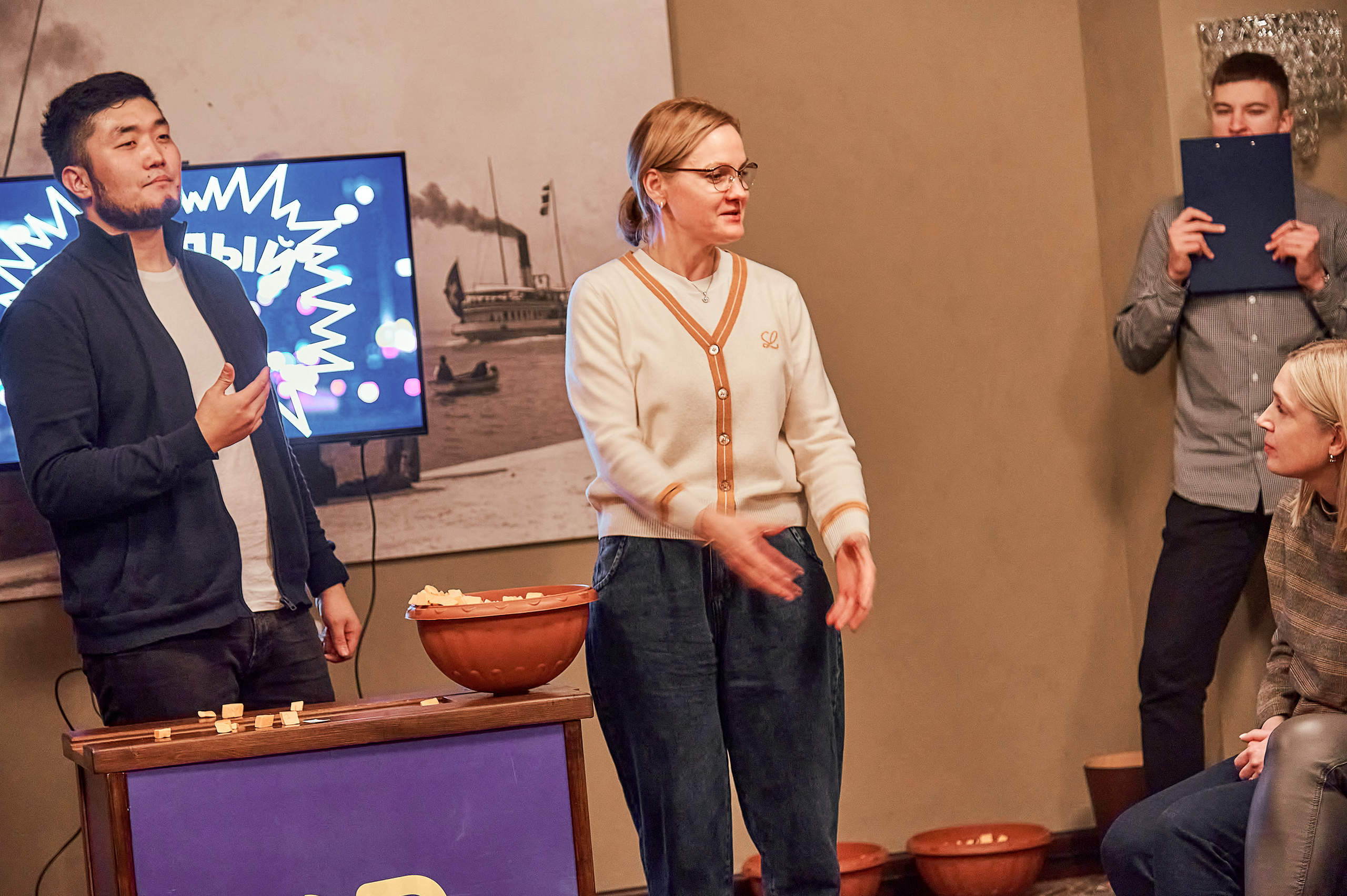 Портфолио репортажной фотосъёмки: "Сбербанк" Новый год. Фотограф Яковлев Роман — Красноярск