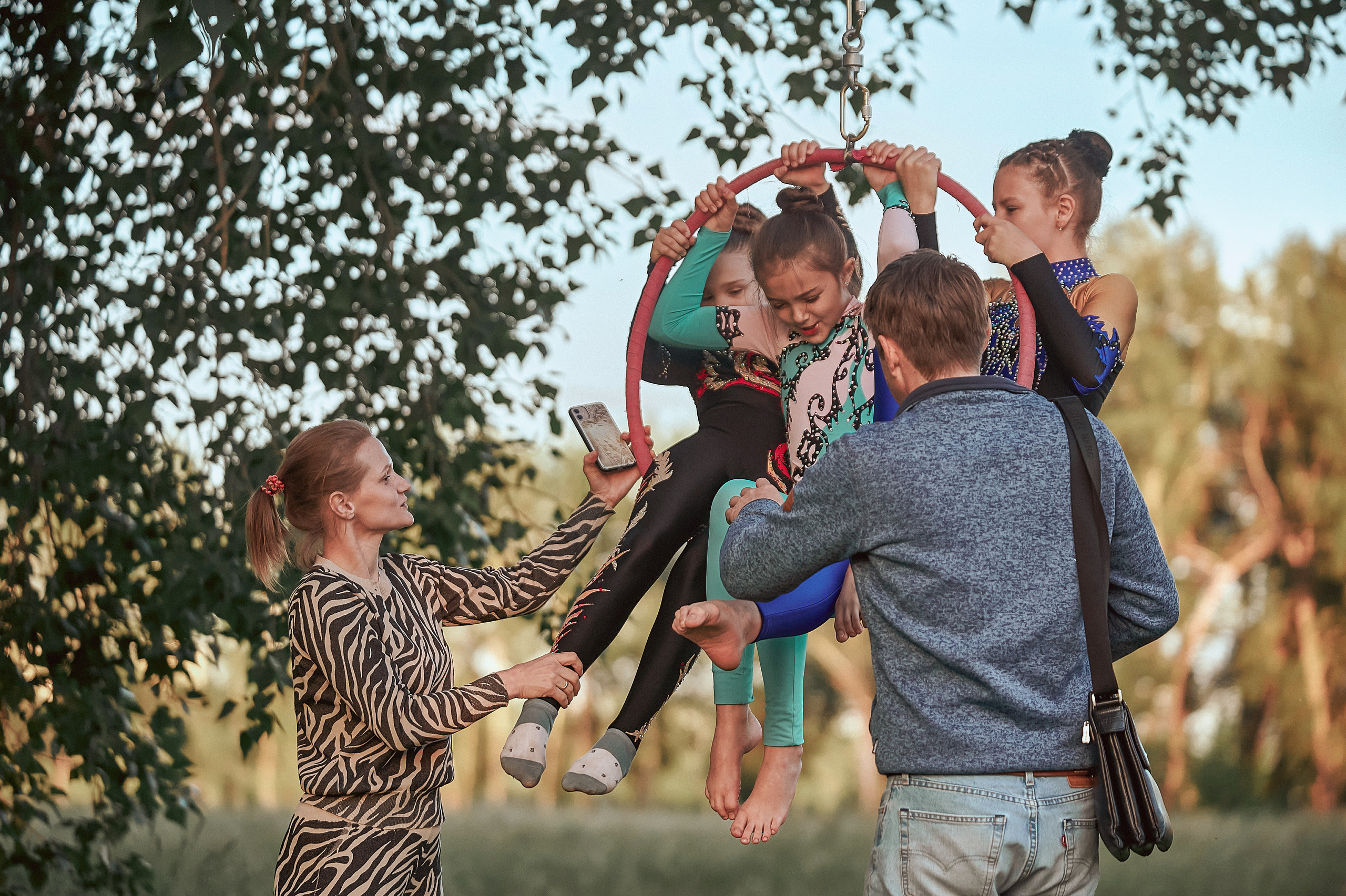 Портфолио репортажной фотосъёмки: Школа аэробики "Rise studio" на ост.Татышева. Фотограф Яковлев Роман — Красноярск