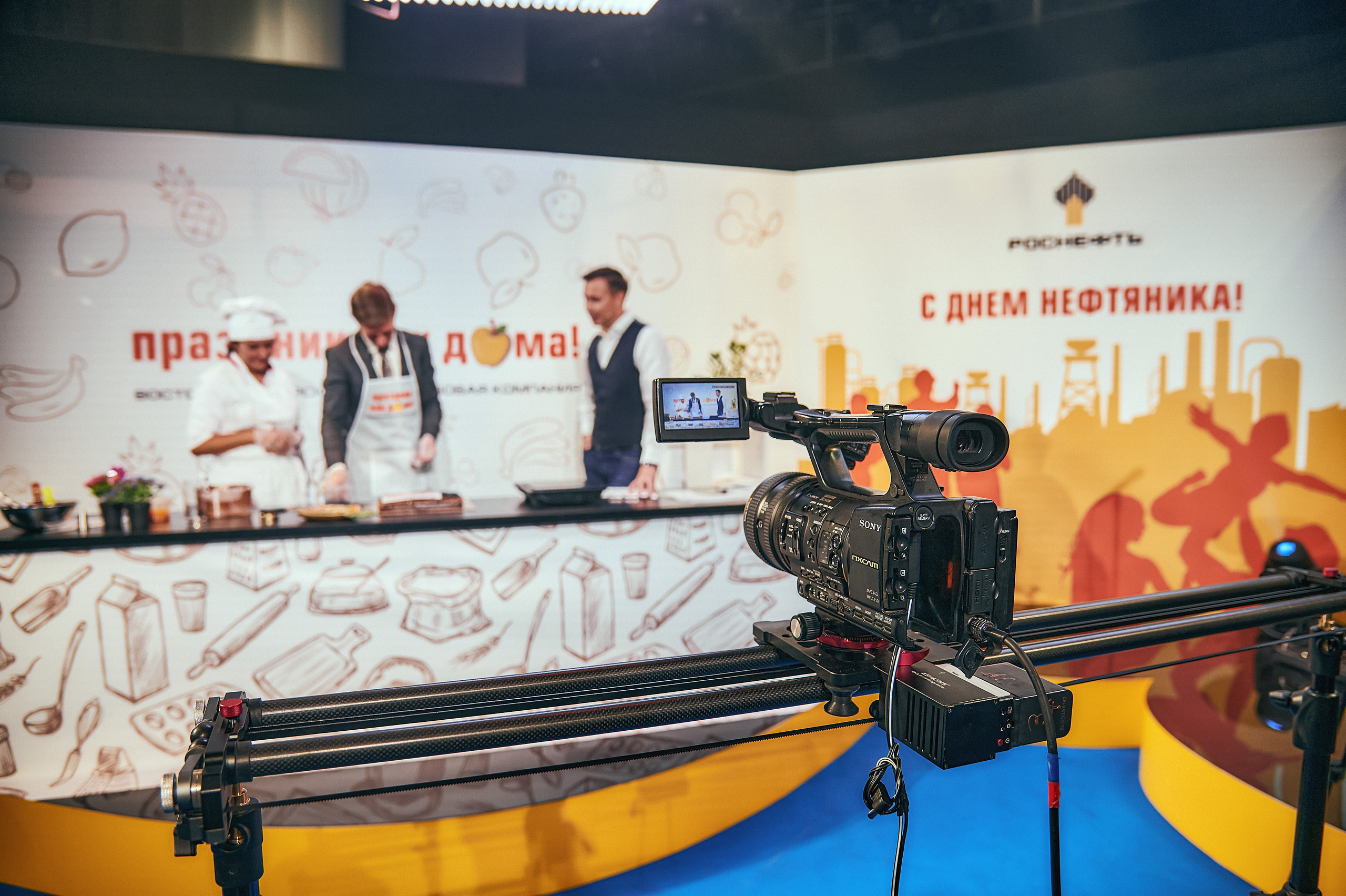 Портфолио репортажной фотосъёмки: "Роснефть" съёмка шоу для «День нефтяника». Фотограф Яковлев Роман — Красноярск