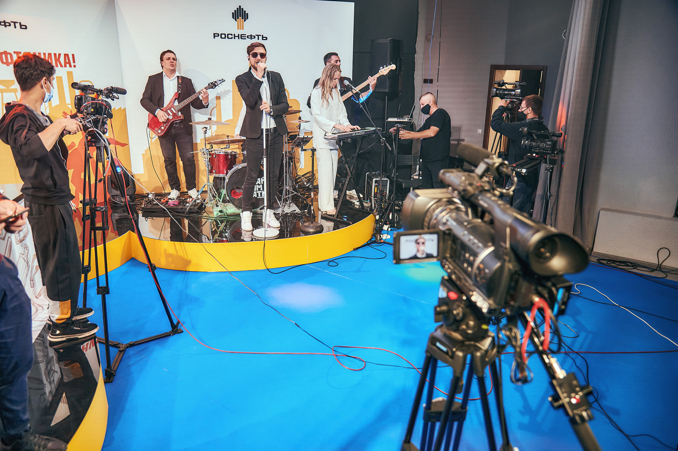 Портфолио репортажной фотосъёмки: "Роснефть" съёмка шоу для «День нефтяника». Фотограф Яковлев Роман — Красноярск