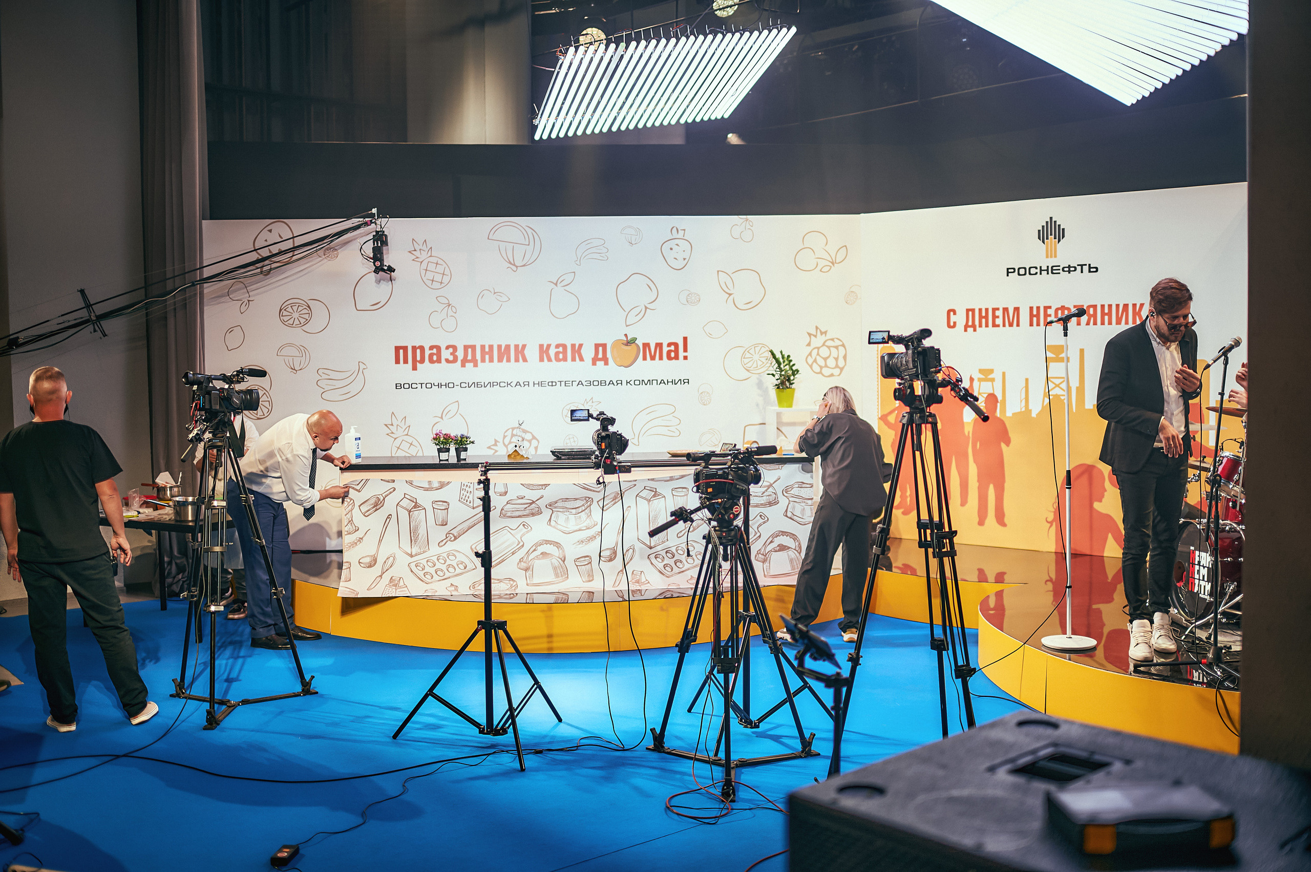 Портфолио репортажной фотосъёмки: "Роснефть" съёмка шоу для «День нефтяника». Фотограф Яковлев Роман — Красноярск