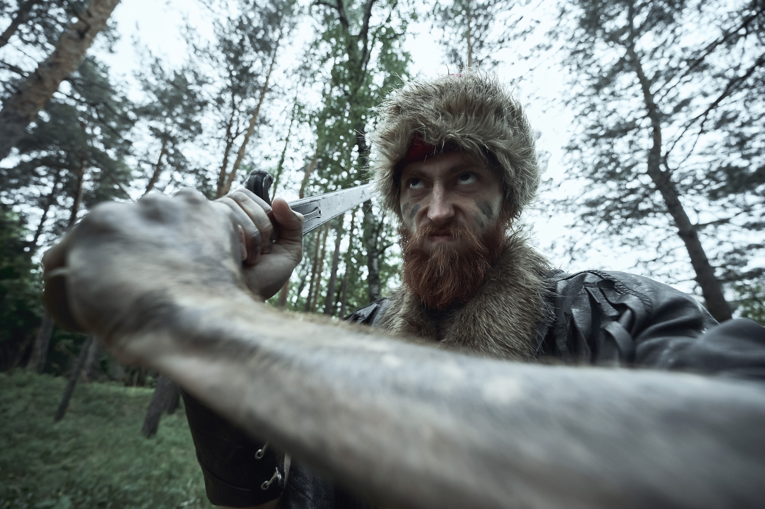 Каролина и Сергей — Предсвадебная съёмка в стиле «Ведьмак». Фотограф Яковлев Роман — Красноярск