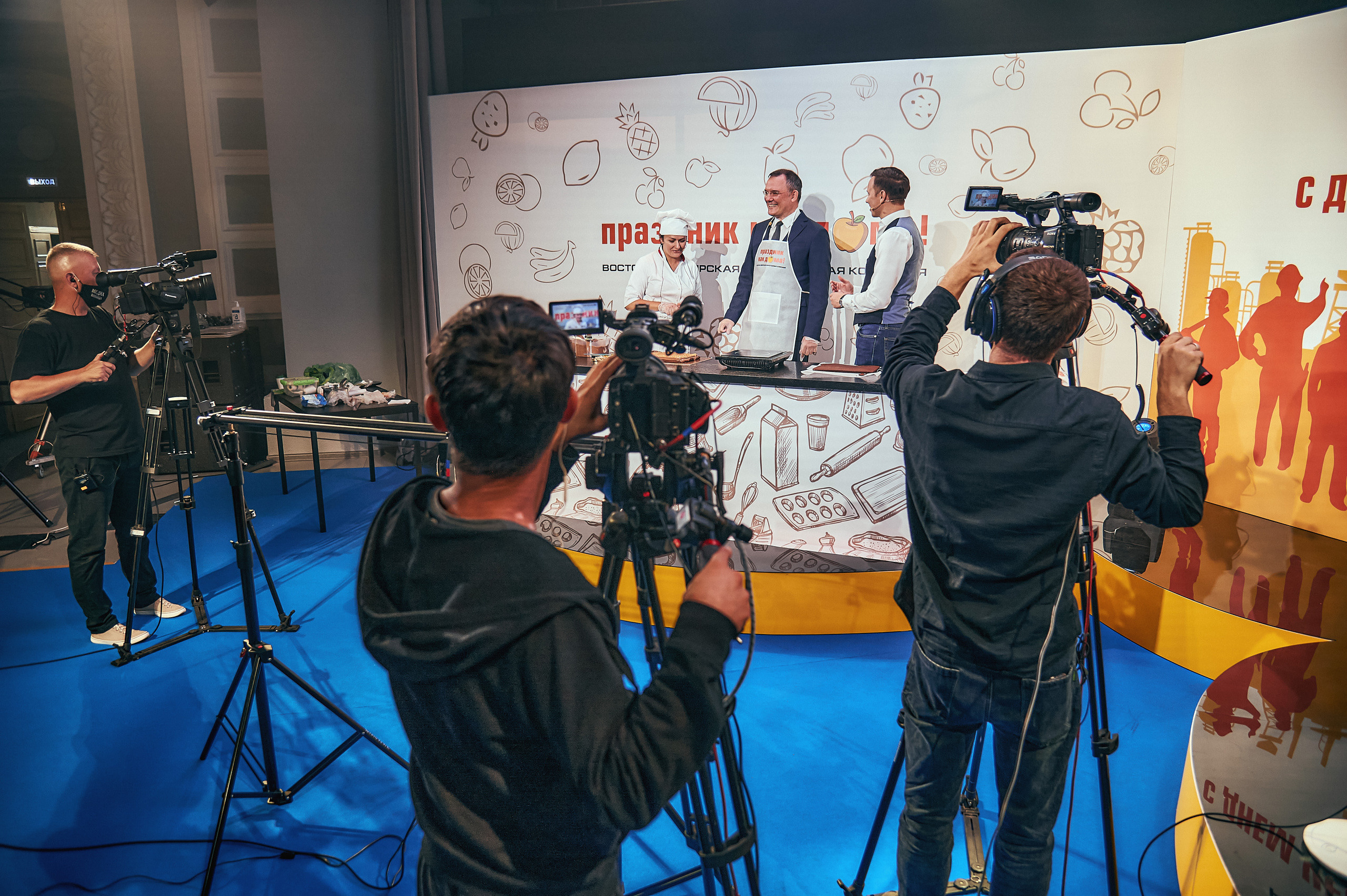 Портфолио репортажной фотосъёмки: "Роснефть" съёмка шоу для «День нефтяника». Фотограф Яковлев Роман — Красноярск