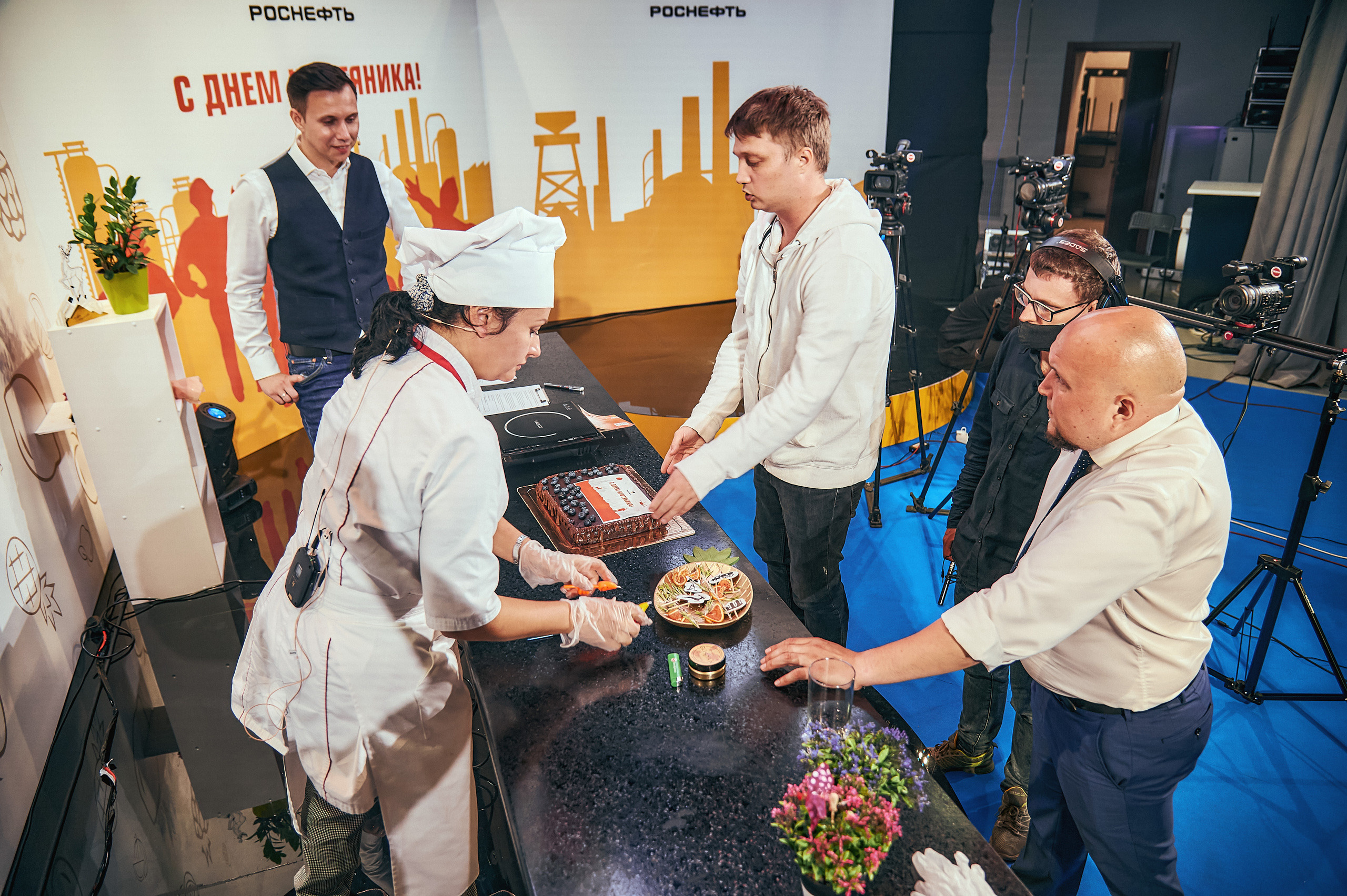 Портфолио репортажной фотосъёмки: "Роснефть" съёмка шоу для «День нефтяника». Фотограф Яковлев Роман — Красноярск