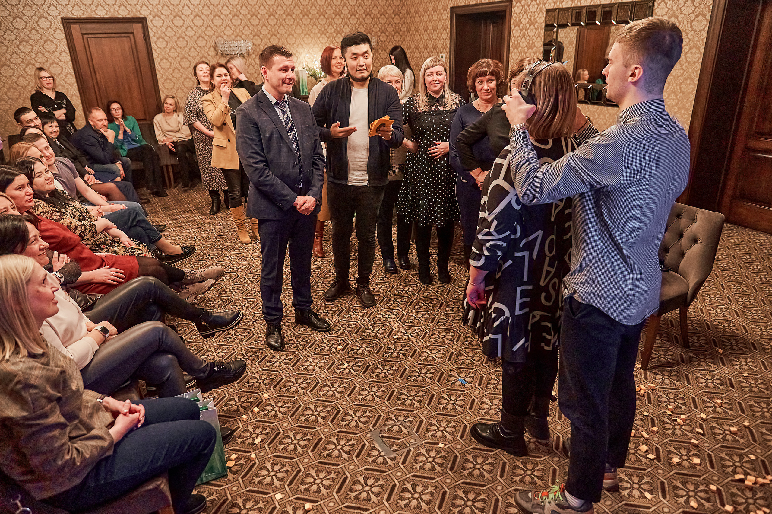 Портфолио репортажной фотосъёмки: "Сбербанк" Новый год. Фотограф Яковлев Роман — Красноярск