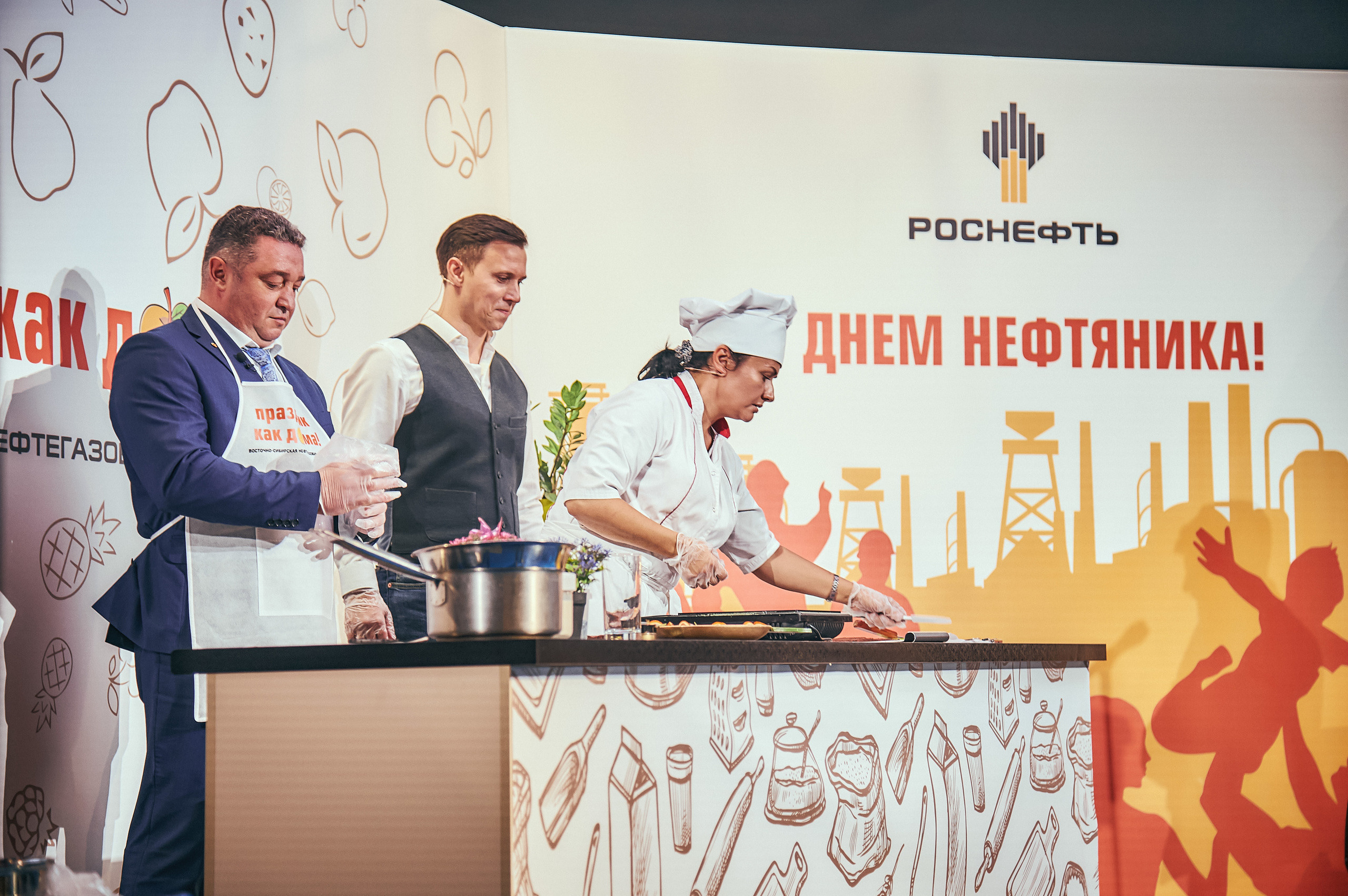 Портфолио репортажной фотосъёмки: "Роснефть" съёмка шоу для «День нефтяника». Фотограф Яковлев Роман — Красноярск