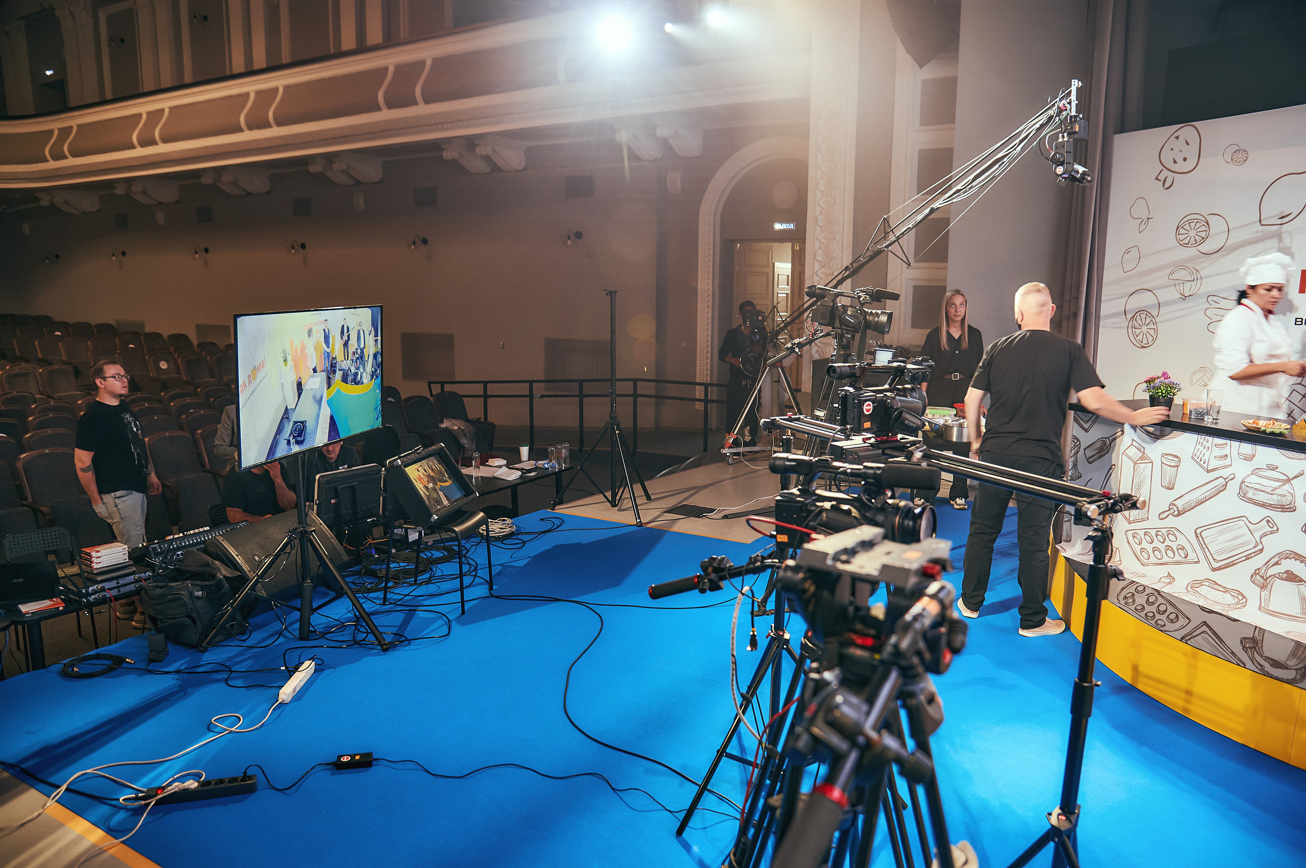 Портфолио репортажной фотосъёмки: "Роснефть" съёмка шоу для «День нефтяника». Фотограф Яковлев Роман — Красноярск