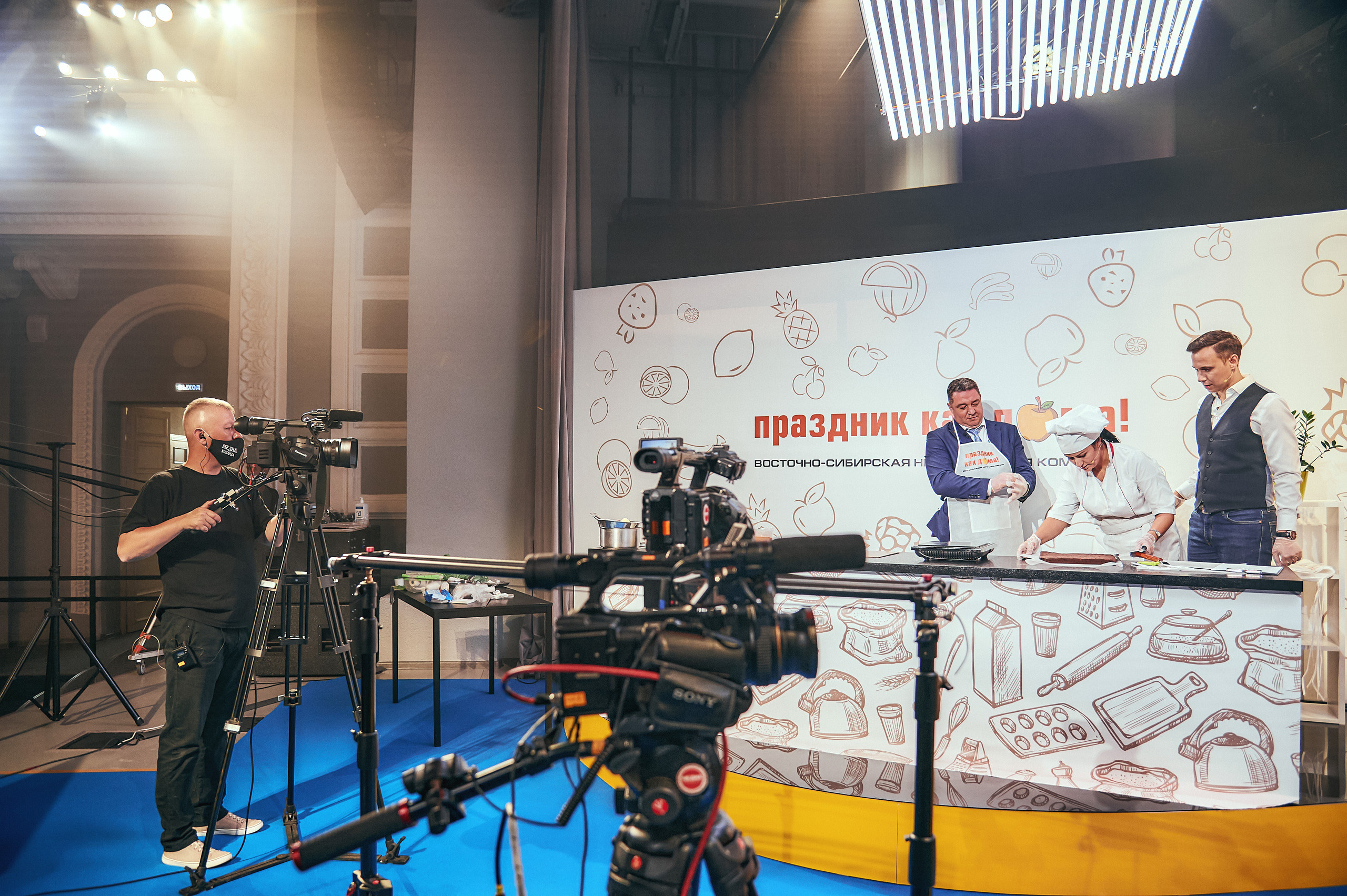 Портфолио репортажной фотосъёмки: "Роснефть" съёмка шоу для «День нефтяника». Фотограф Яковлев Роман — Красноярск