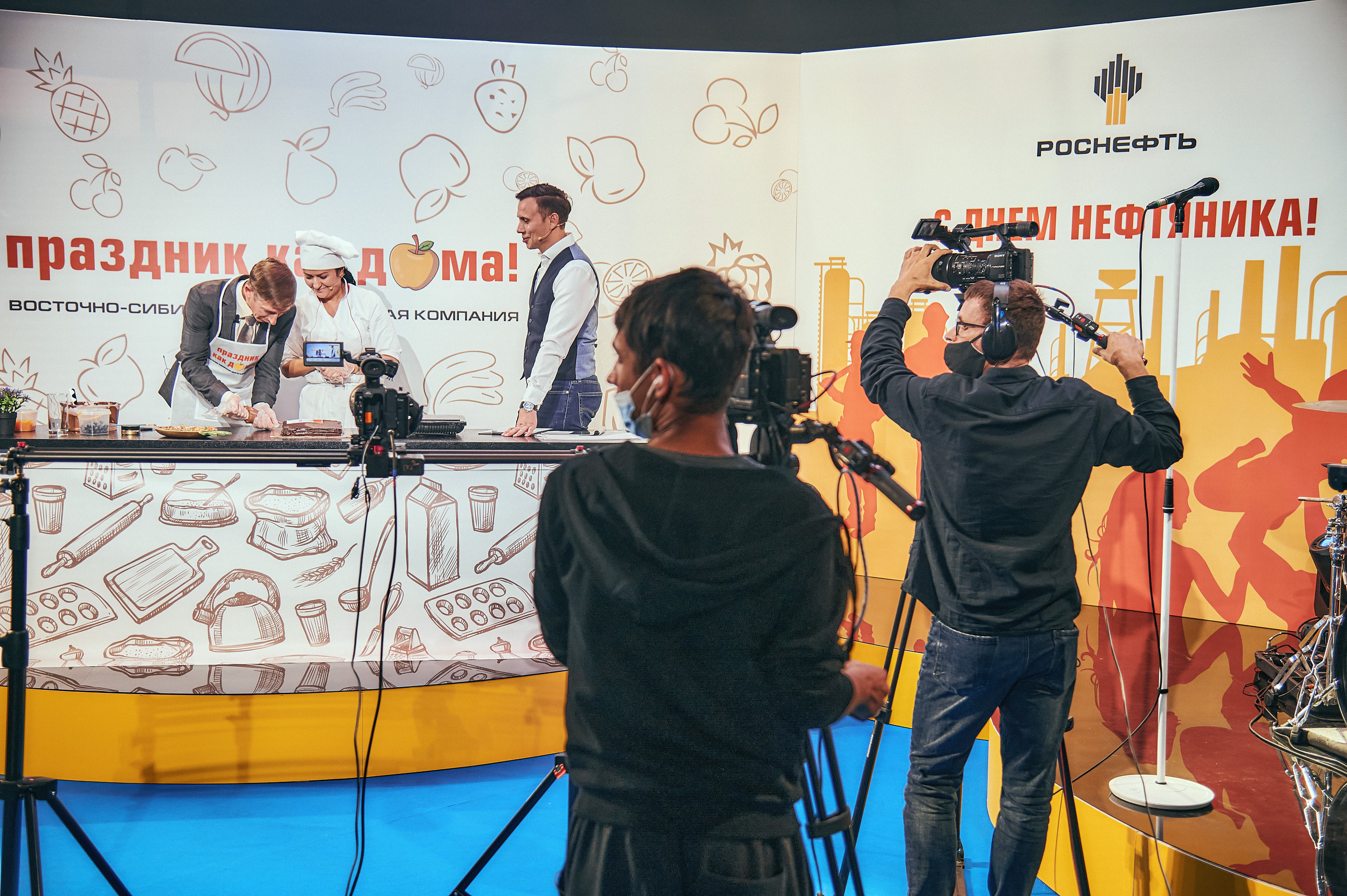 Портфолио репортажной фотосъёмки: "Роснефть" съёмка шоу для «День нефтяника». Фотограф Яковлев Роман — Красноярск