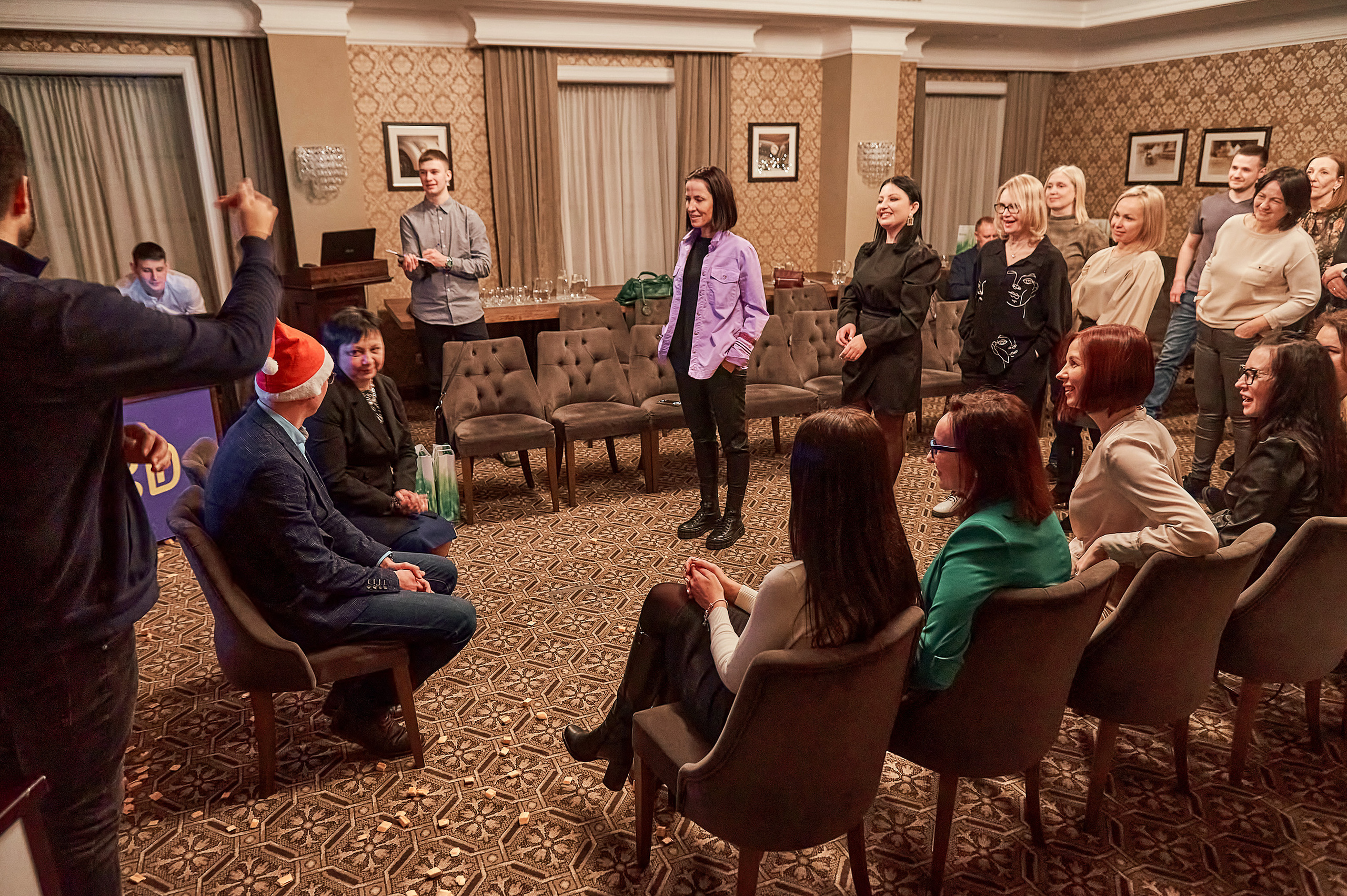 Портфолио репортажной фотосъёмки: "Сбербанк" Новый год. Фотограф Яковлев Роман — Красноярск