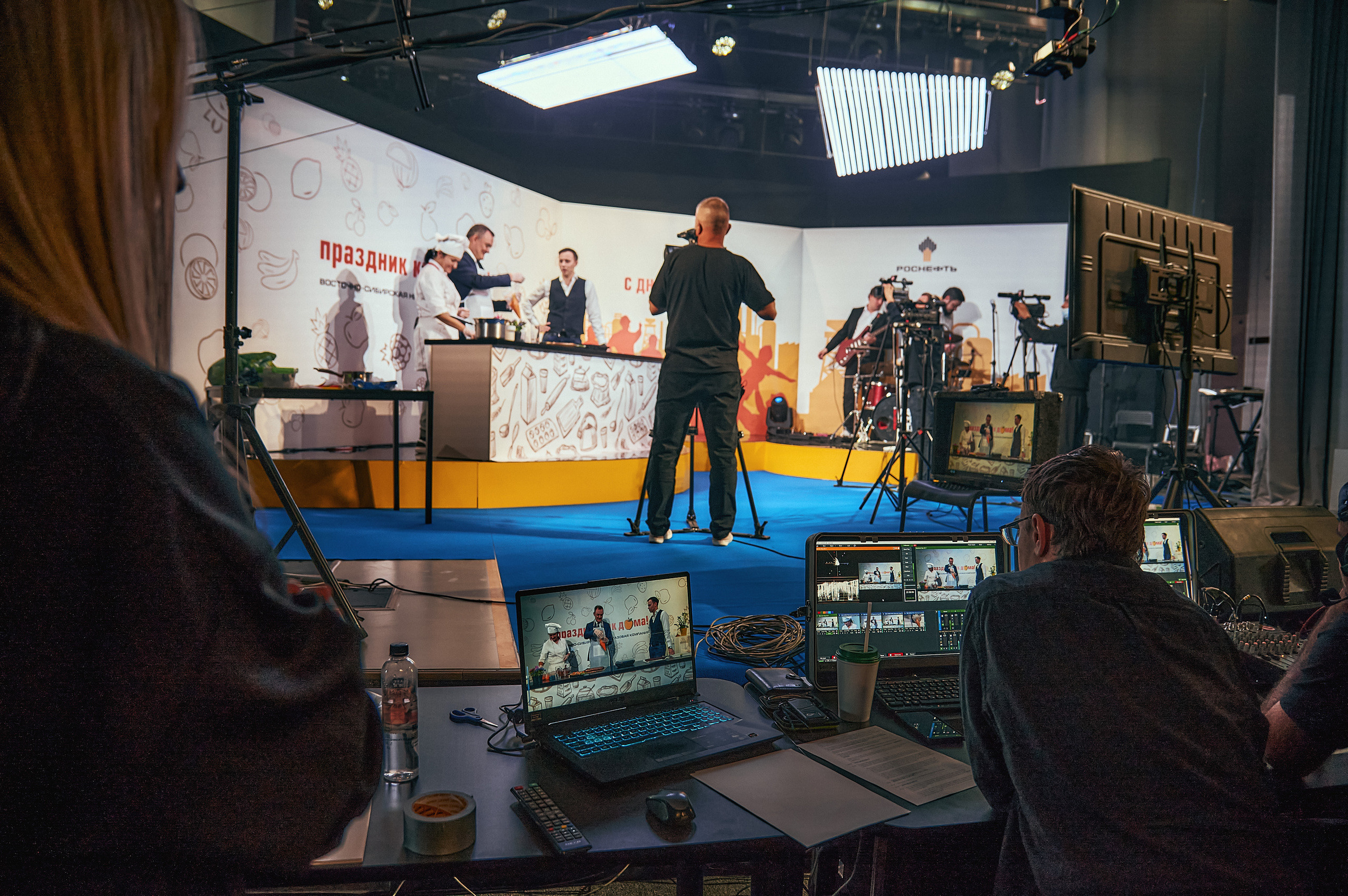 Портфолио репортажной фотосъёмки: "Роснефть" съёмка шоу для «День нефтяника». Фотограф Яковлев Роман — Красноярск