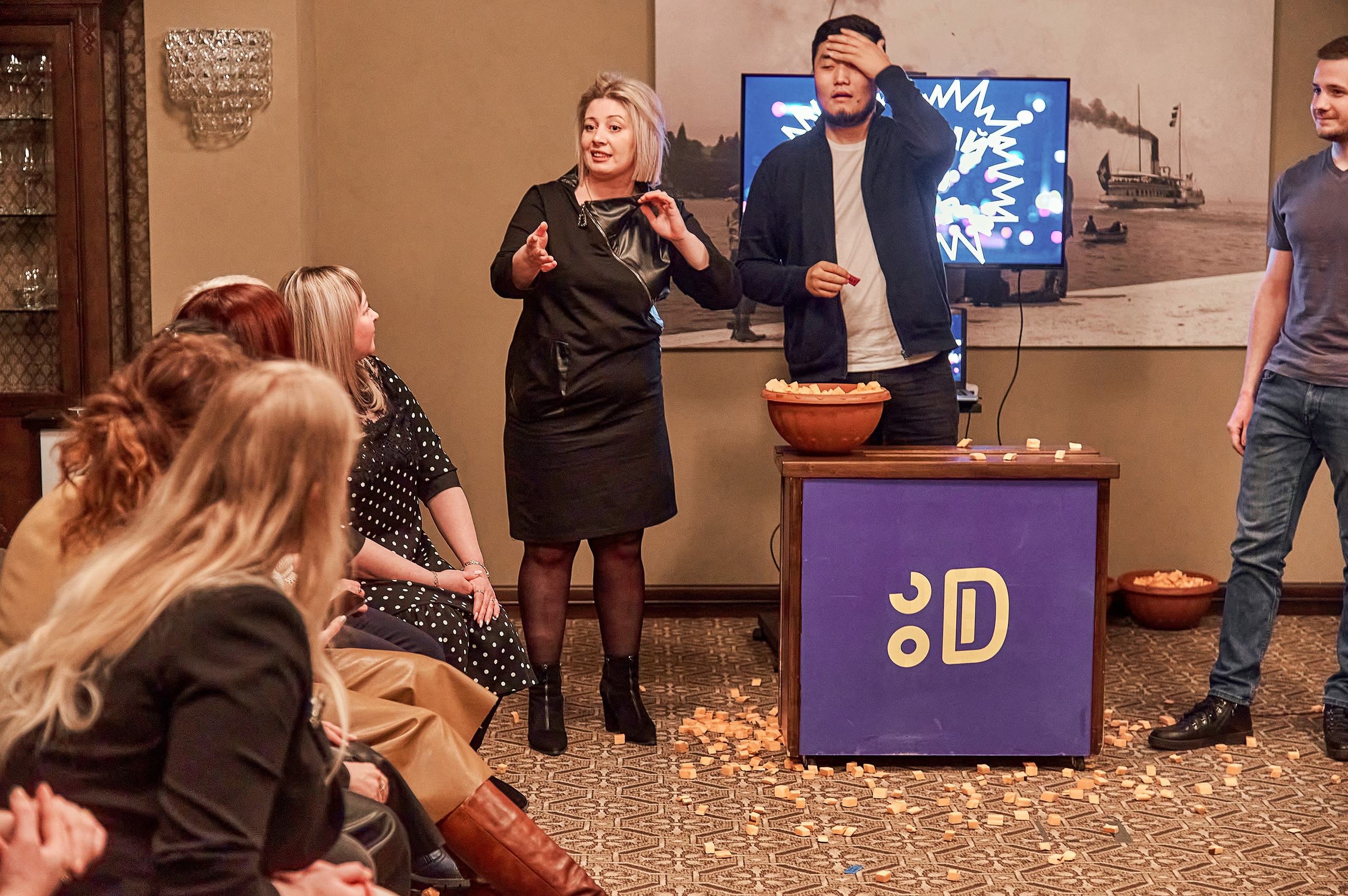 Портфолио репортажной фотосъёмки: "Сбербанк" Новый год. Фотограф Яковлев Роман — Красноярск