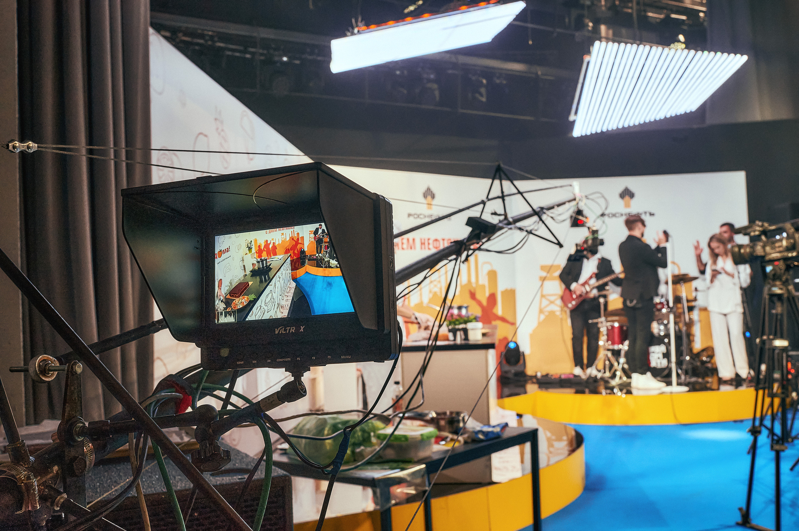 Портфолио репортажной фотосъёмки: "Роснефть" съёмка шоу для «День нефтяника». Фотограф Яковлев Роман — Красноярск