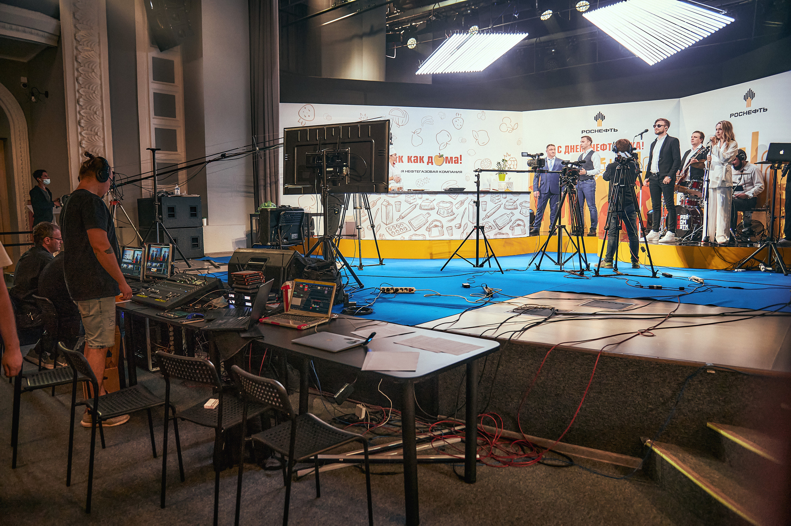 Портфолио репортажной фотосъёмки: "Роснефть" съёмка шоу для «День нефтяника». Фотограф Яковлев Роман — Красноярск