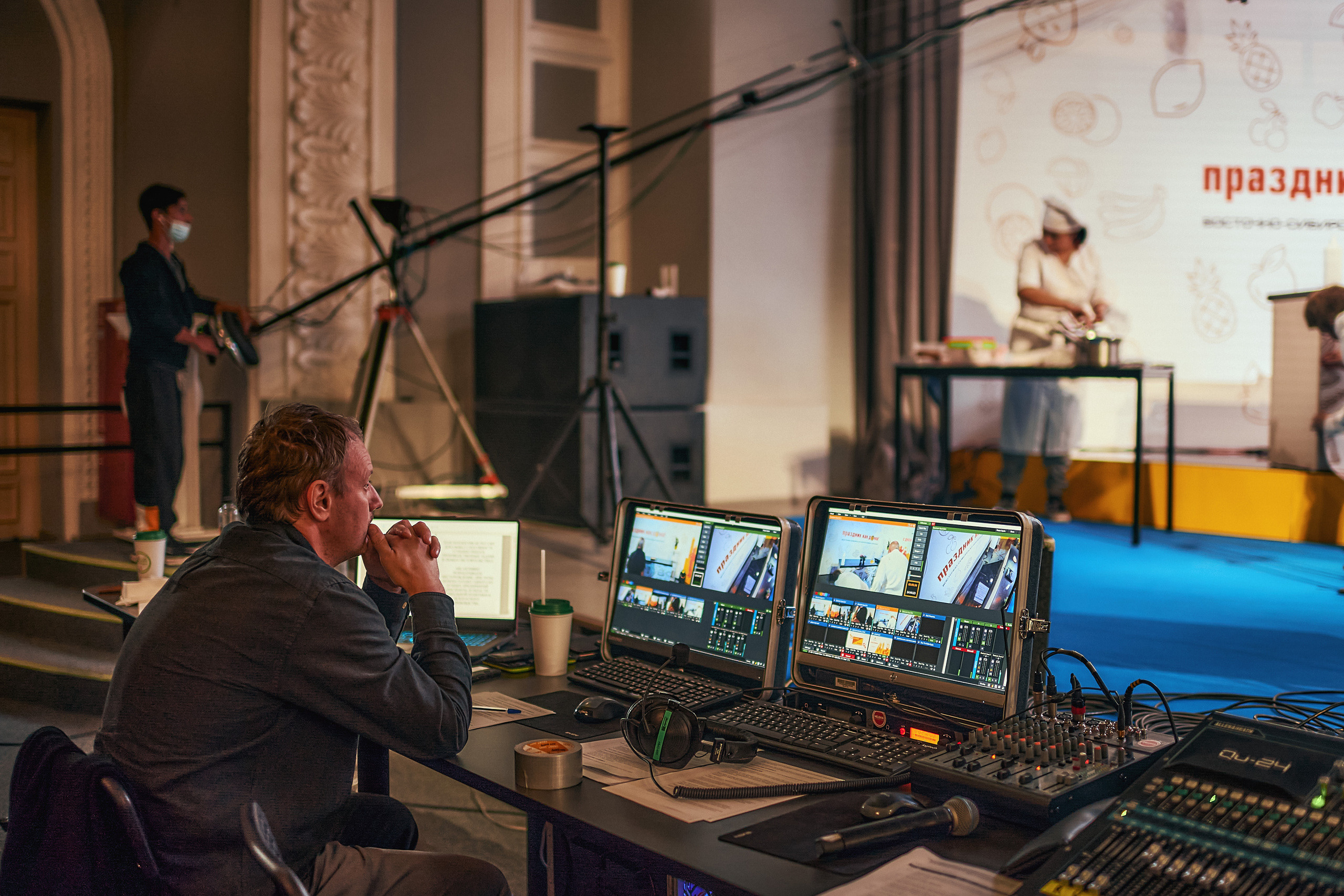 Портфолио репортажной фотосъёмки: "Роснефть" съёмка шоу для «День нефтяника». Фотограф Яковлев Роман — Красноярск