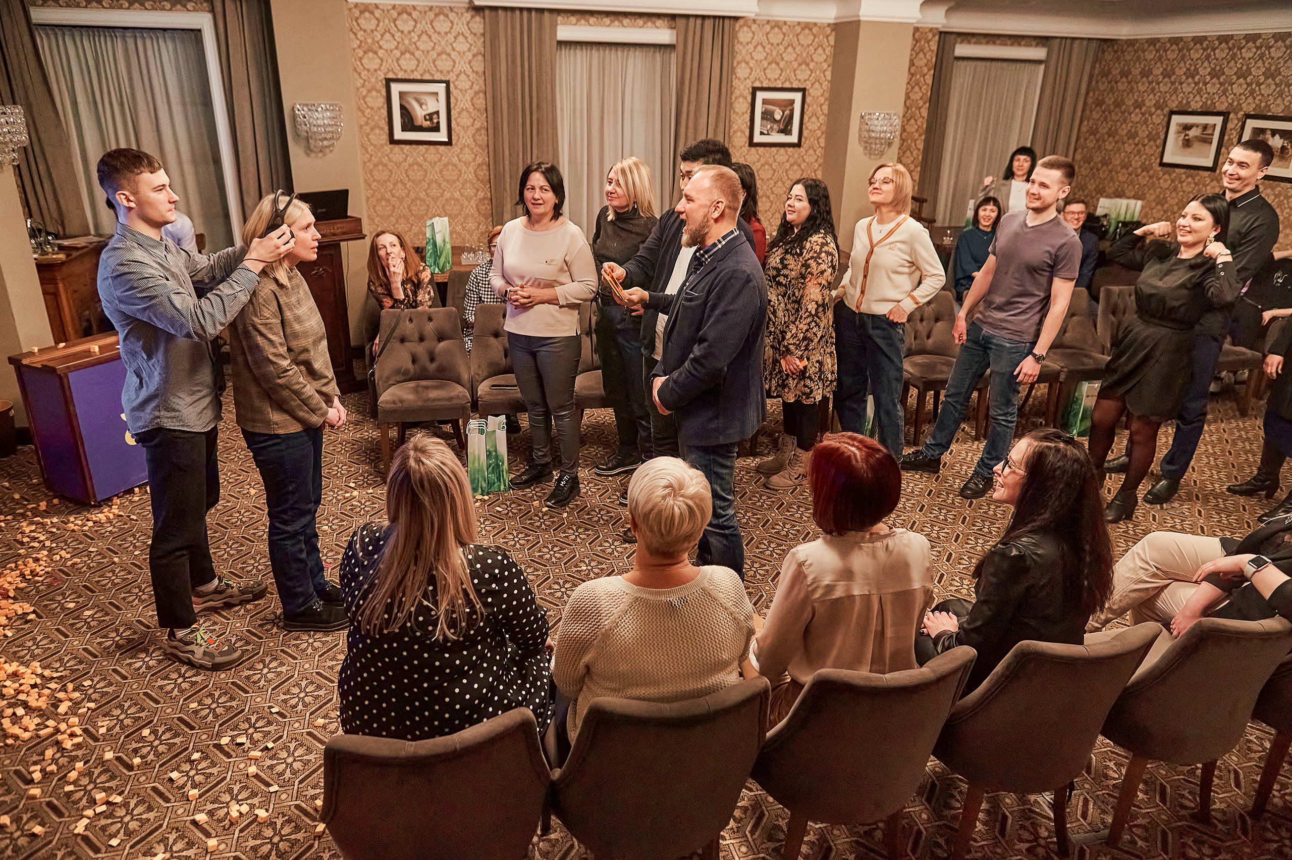 Портфолио репортажной фотосъёмки: "Сбербанк" Новый год. Фотограф Яковлев Роман — Красноярск