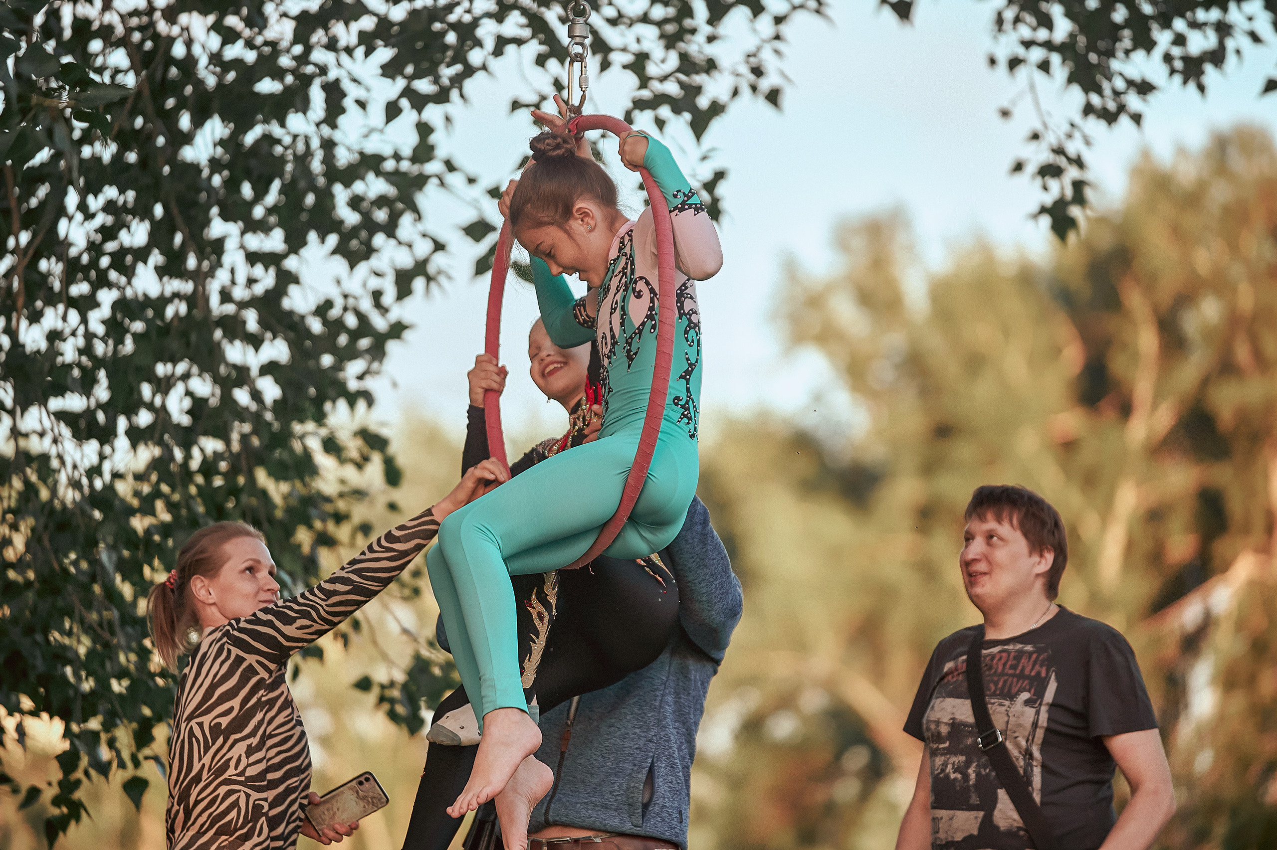 Портфолио репортажной фотосъёмки: Школа аэробики "Rise studio" на ост.Татышева. Фотограф Яковлев Роман — Красноярск