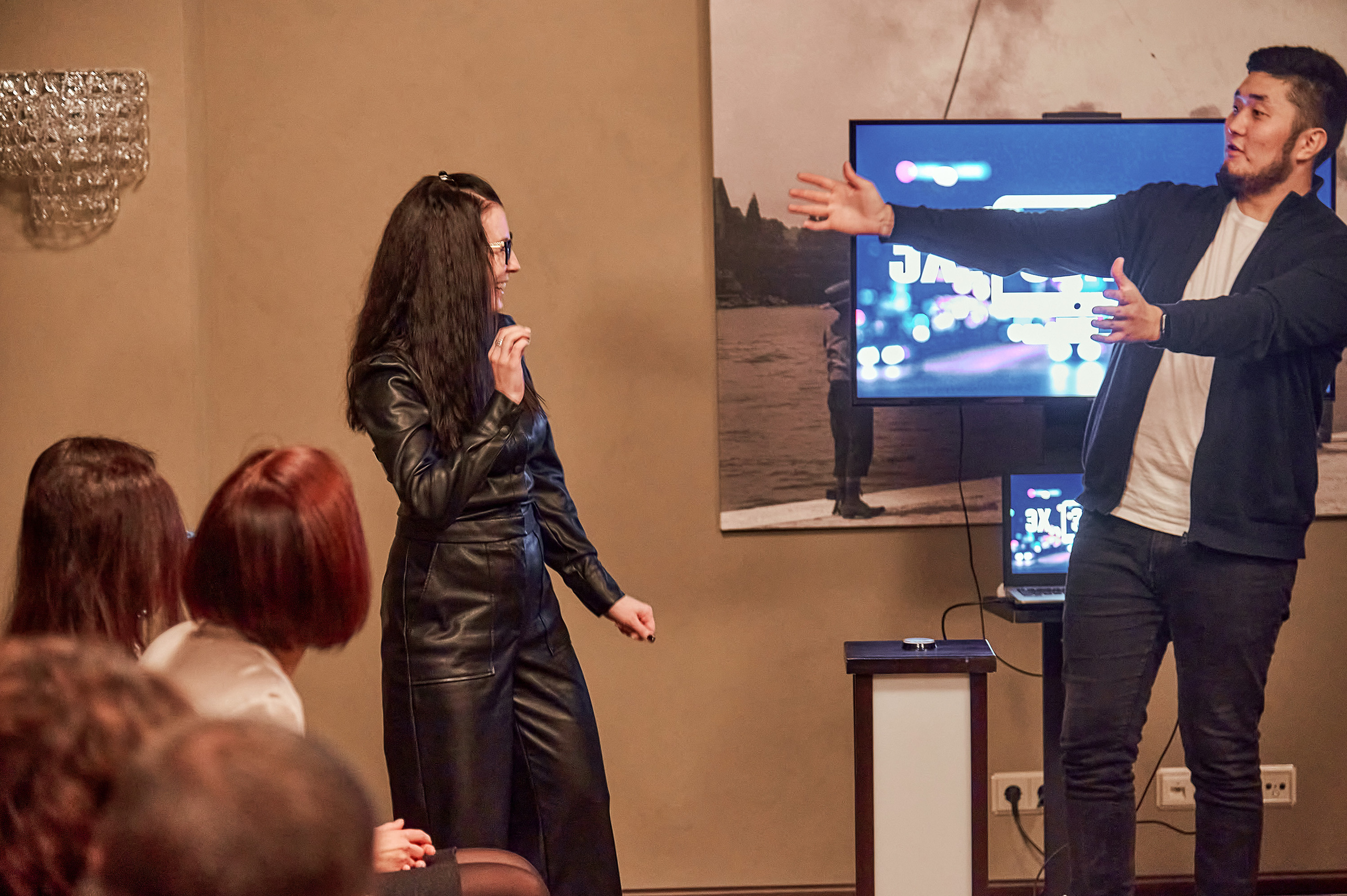 Портфолио репортажной фотосъёмки: "Сбербанк" Новый год. Фотограф Яковлев Роман — Красноярск