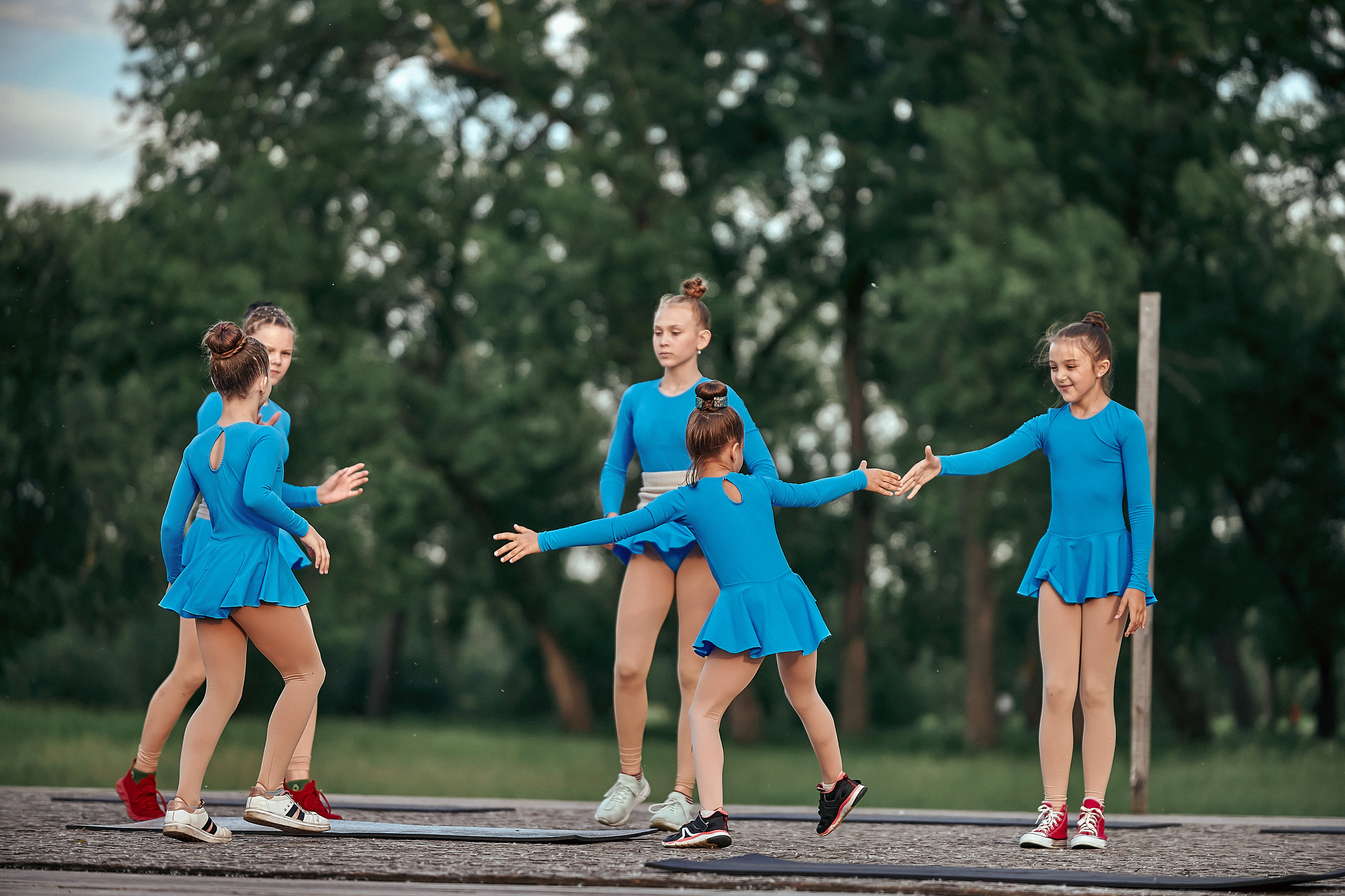 Портфолио репортажной фотосъёмки: Школа аэробики "Rise studio" на ост.Татышева. Фотограф Яковлев Роман — Красноярск