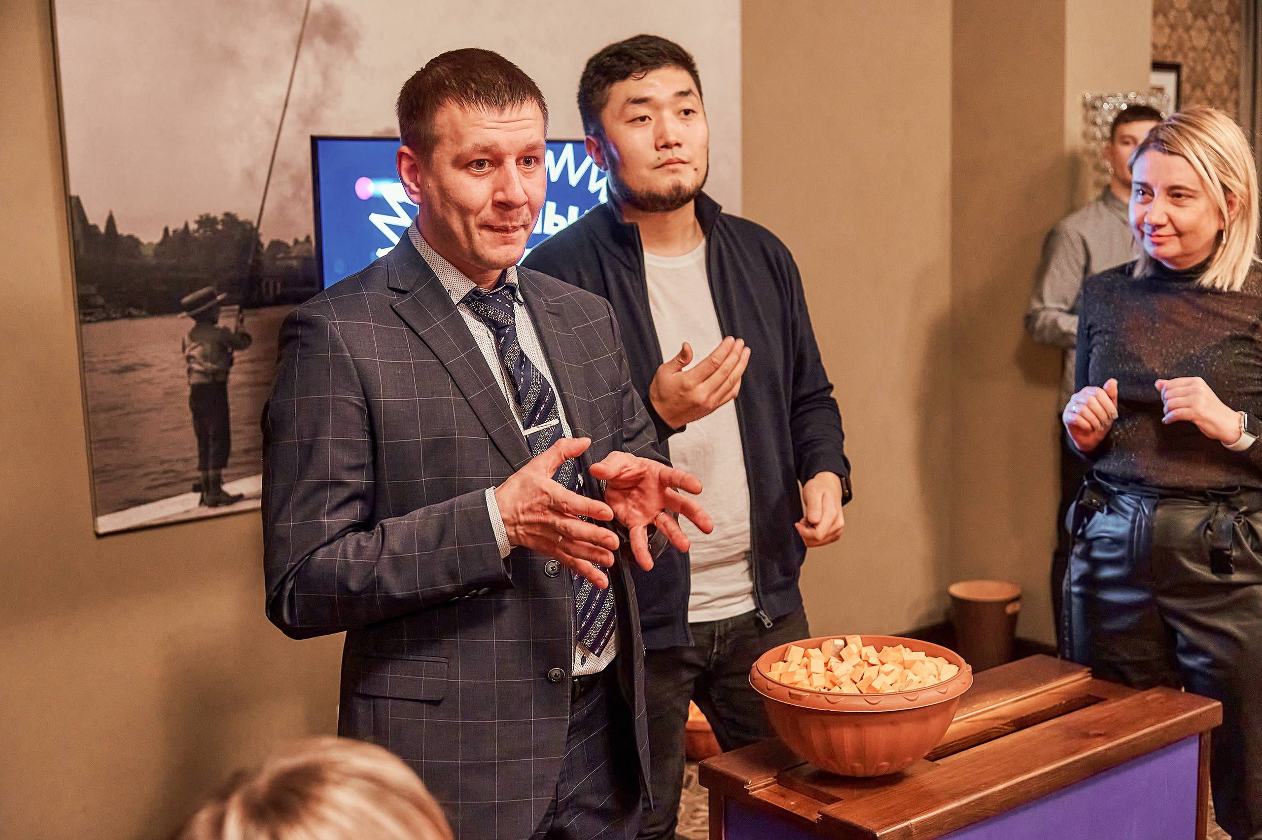 Портфолио репортажной фотосъёмки: "Сбербанк" Новый год. Фотограф Яковлев Роман — Красноярск