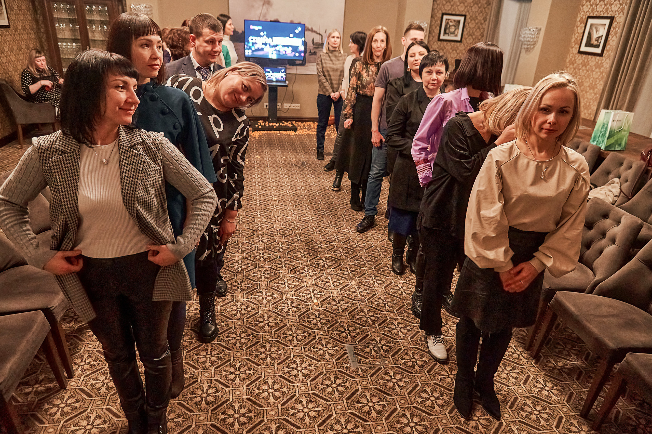 Портфолио репортажной фотосъёмки: "Сбербанк" Новый год. Фотограф Яковлев Роман — Красноярск