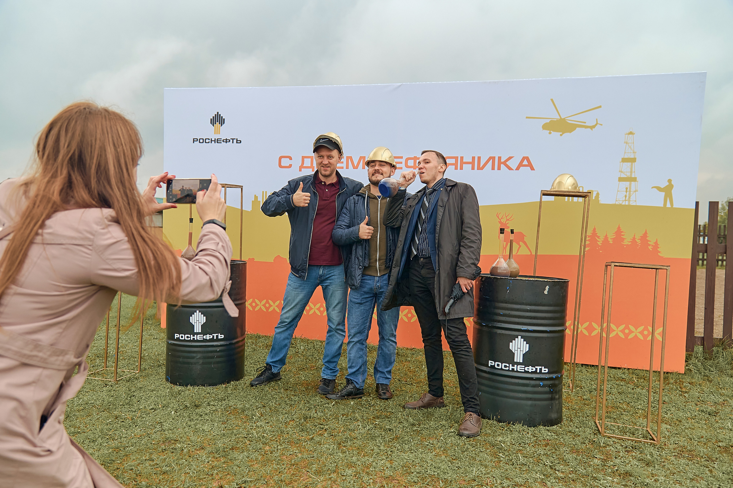 Портфолио репортажной фотосъёмки: "Роснефть" День нефтяника. Фотограф Яковлев Роман — Красноярск