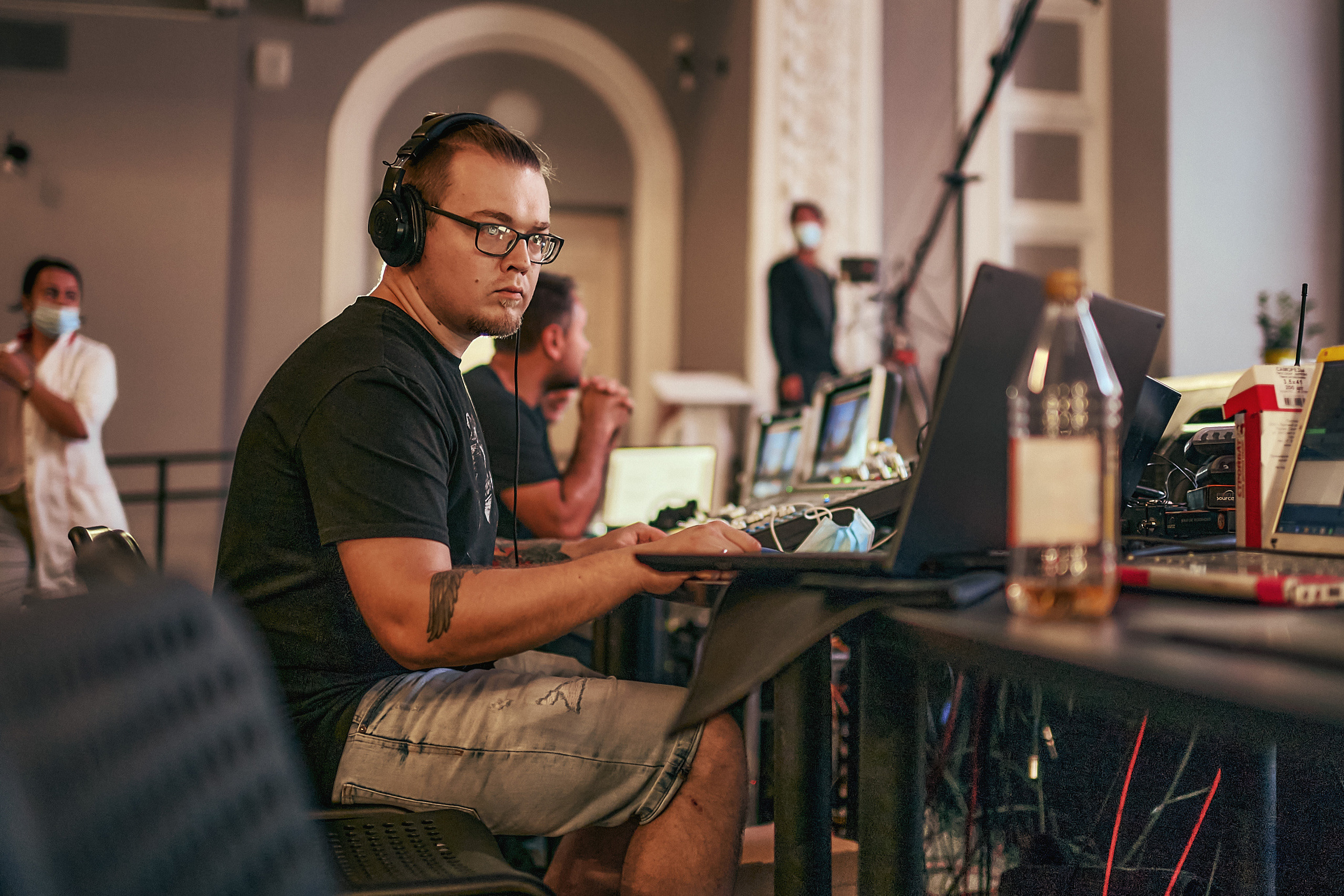 Портфолио репортажной фотосъёмки: "Роснефть" съёмка шоу для «День нефтяника». Фотограф Яковлев Роман — Красноярск