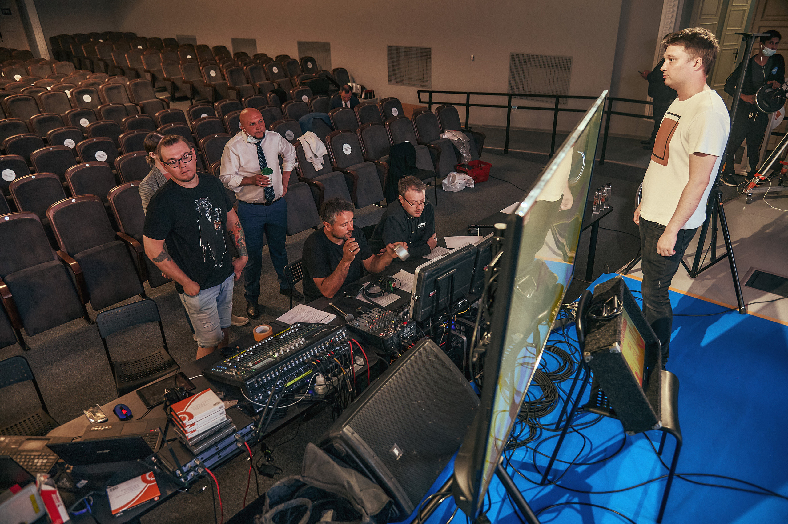 Портфолио репортажной фотосъёмки: "Роснефть" съёмка шоу для «День нефтяника». Фотограф Яковлев Роман — Красноярск