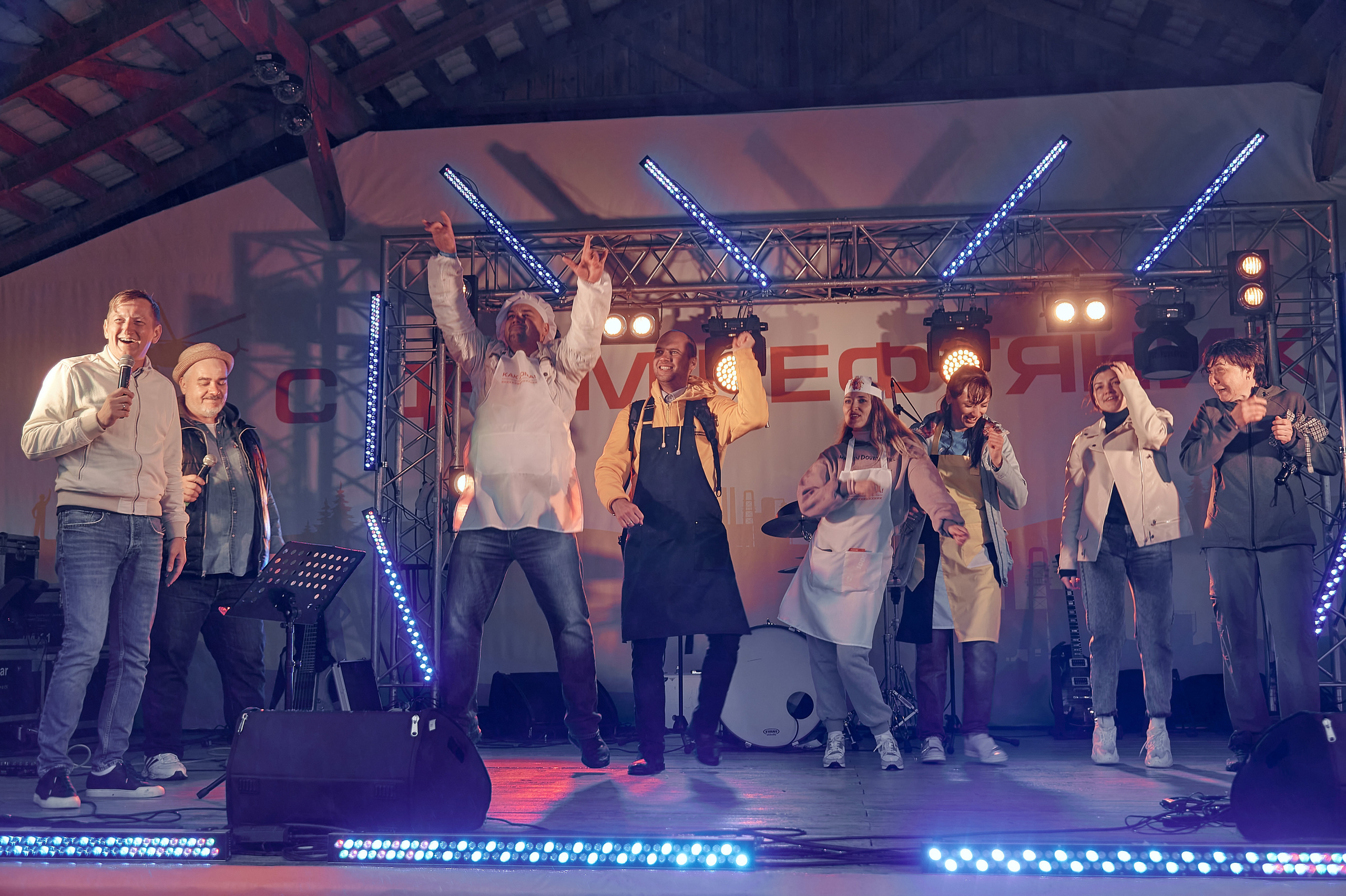 Портфолио репортажной фотосъёмки: "Роснефть" День нефтяника. Фотограф Яковлев Роман — Красноярск