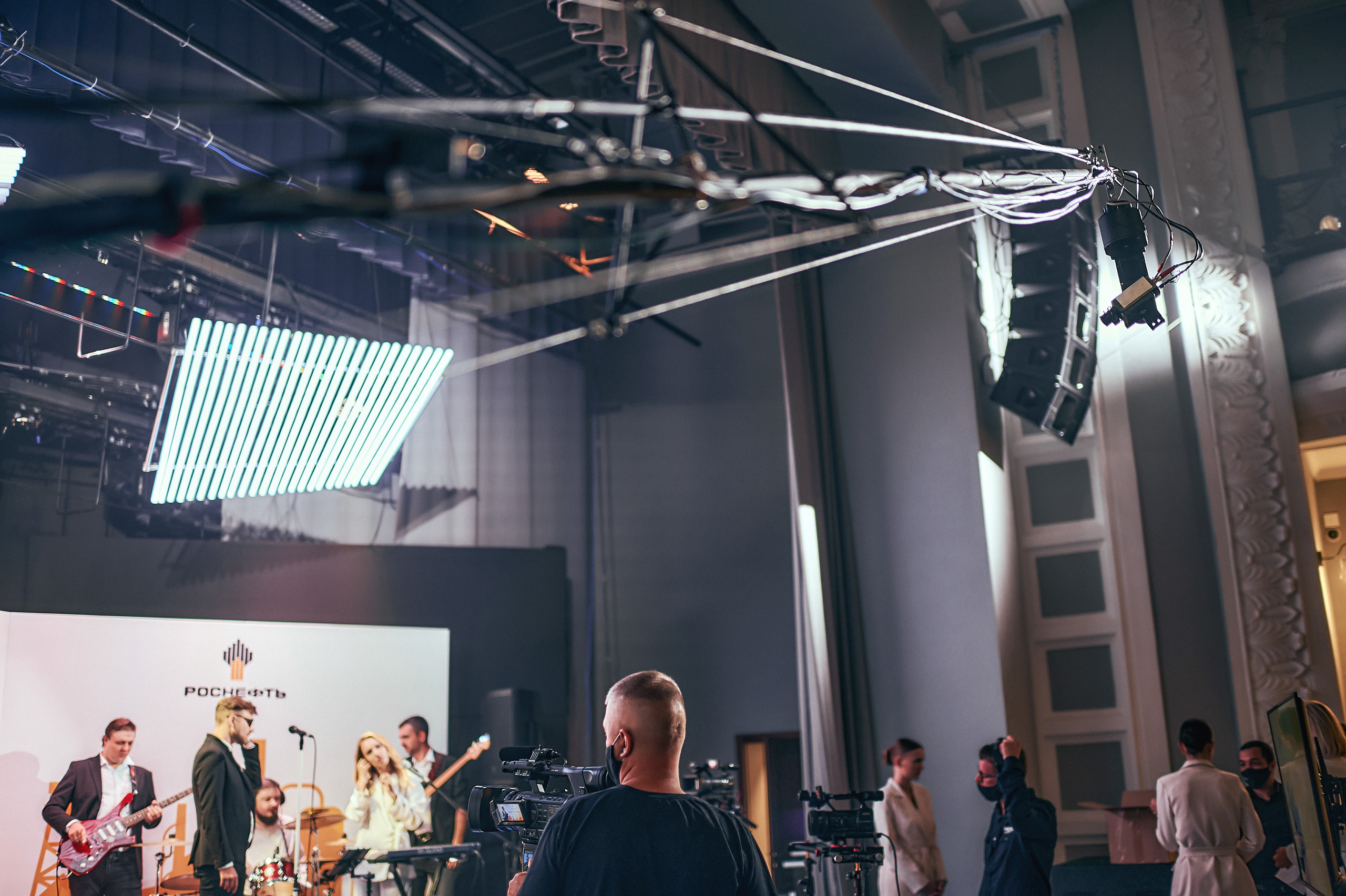 Портфолио репортажной фотосъёмки: "Роснефть" съёмка шоу для «День нефтяника». Фотограф Яковлев Роман — Красноярск