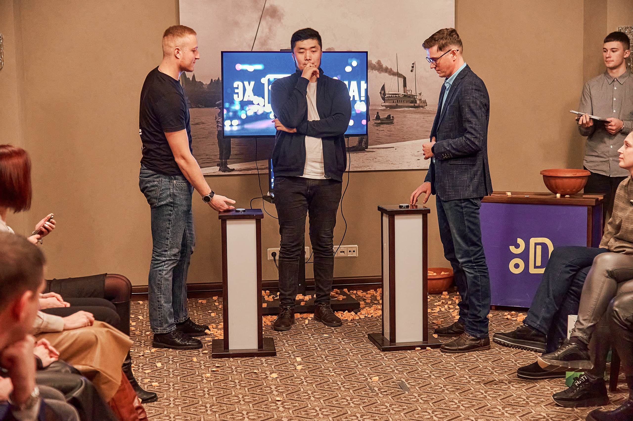 Портфолио репортажной фотосъёмки: "Сбербанк" Новый год. Фотограф Яковлев Роман — Красноярск