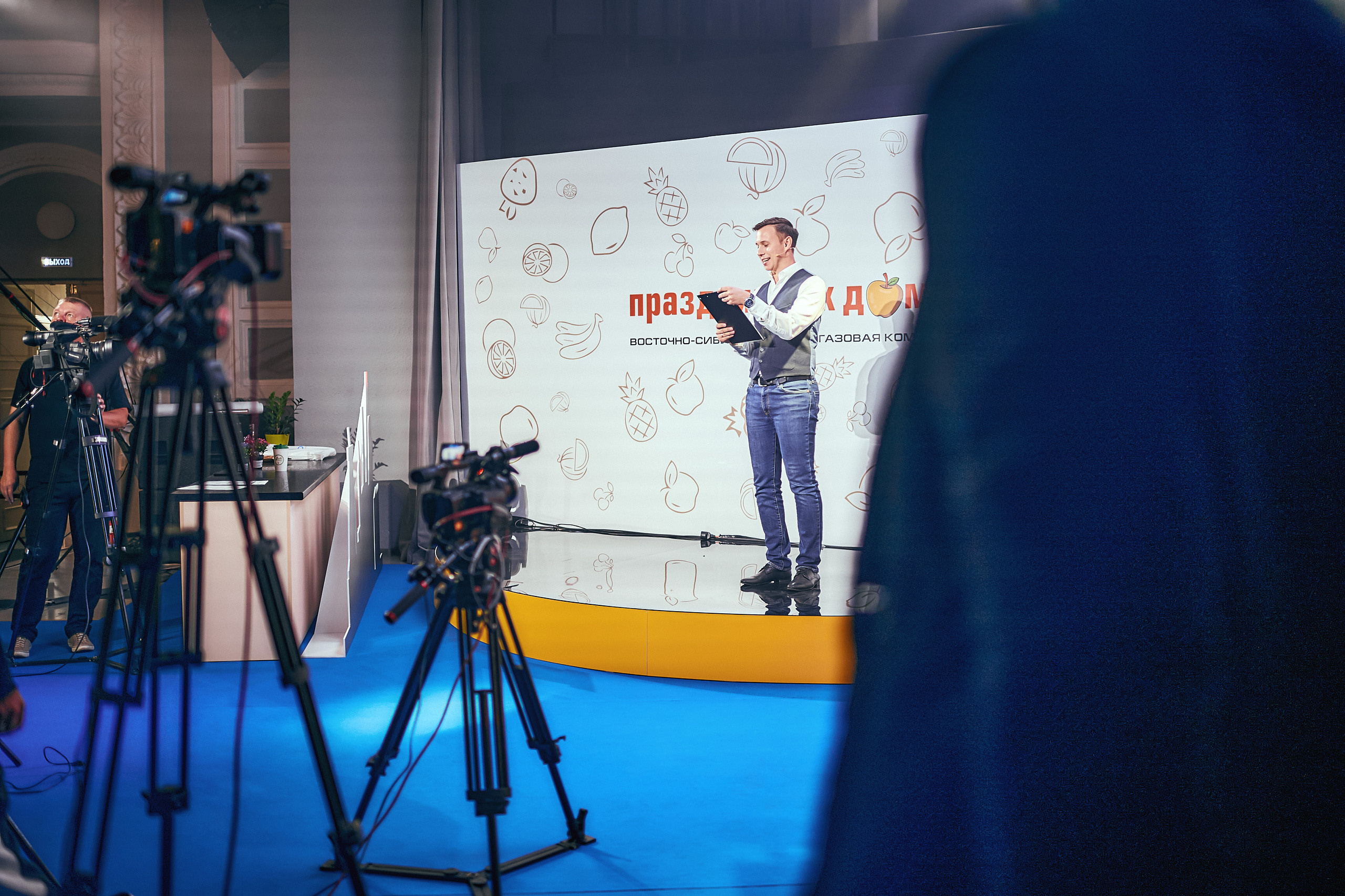 Портфолио репортажной фотосъёмки: "Роснефть" съёмка шоу для «День нефтяника». Фотограф Яковлев Роман — Красноярск