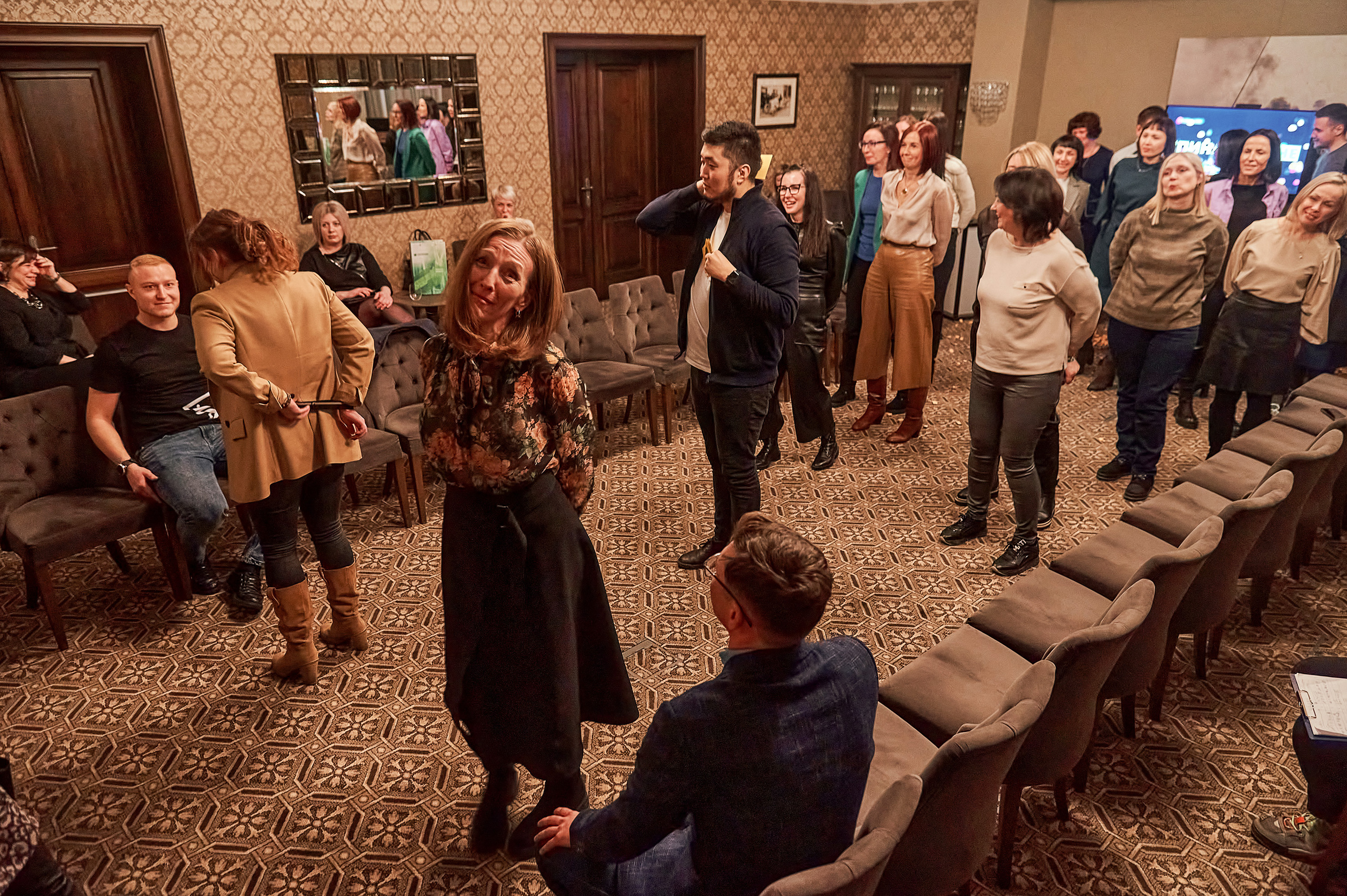 Портфолио репортажной фотосъёмки: "Сбербанк" Новый год. Фотограф Яковлев Роман — Красноярск