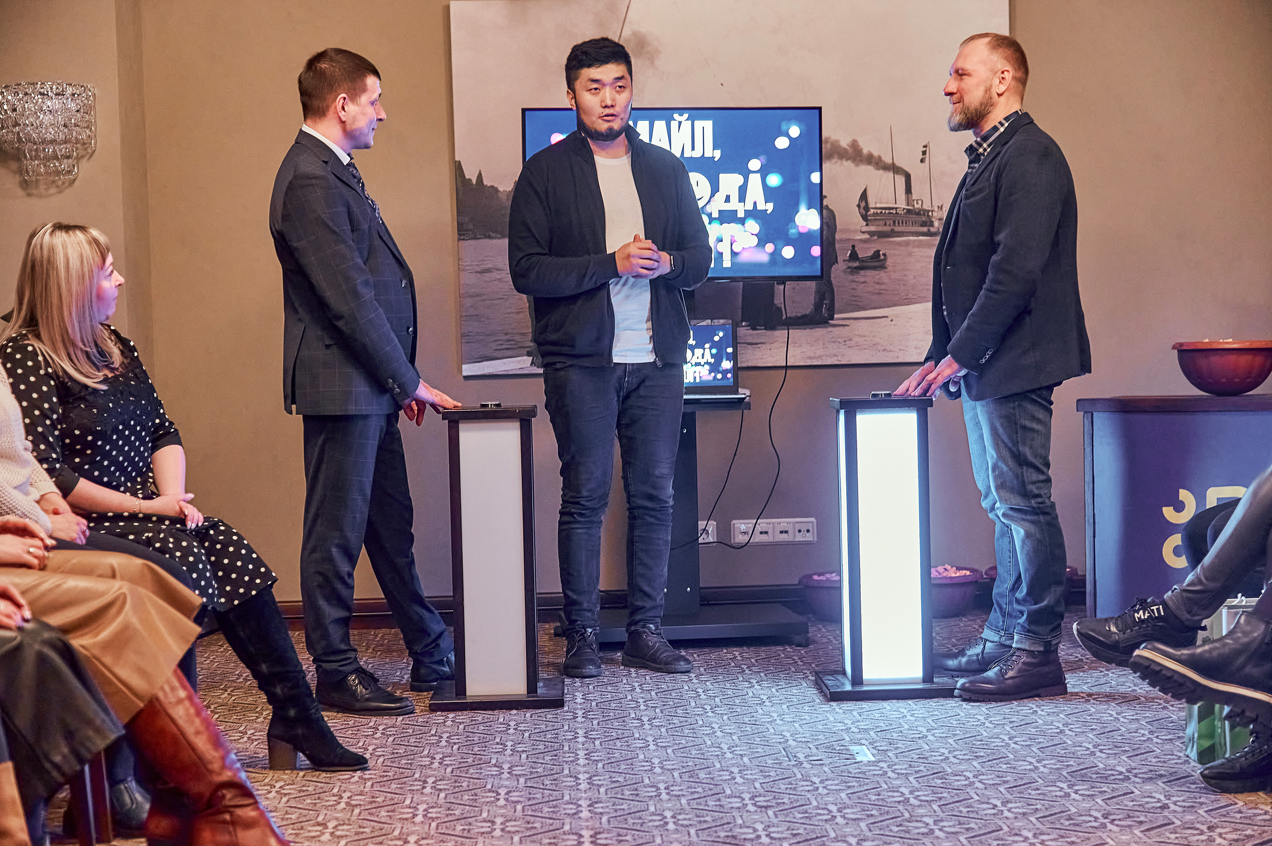 Портфолио репортажной фотосъёмки: "Сбербанк" Новый год. Фотограф Яковлев Роман — Красноярск