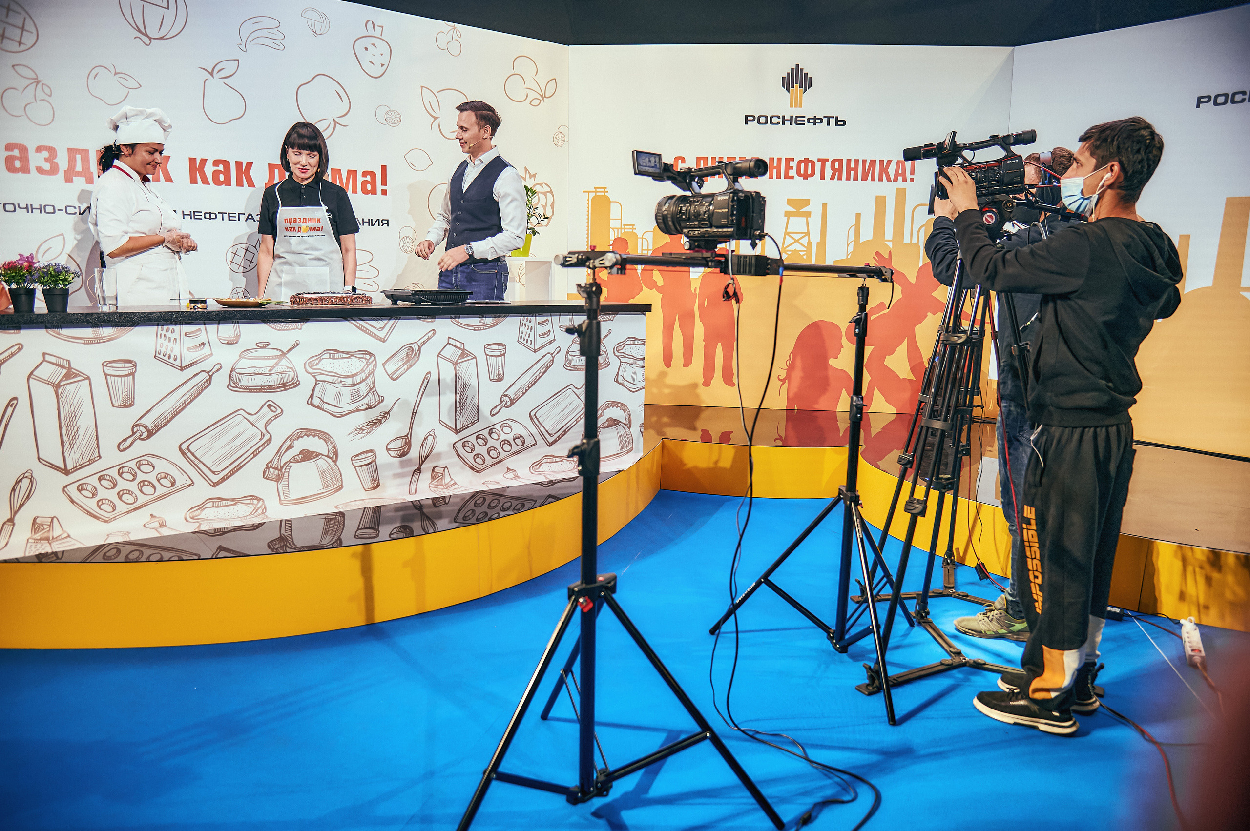 Портфолио репортажной фотосъёмки: "Роснефть" съёмка шоу для «День нефтяника». Фотограф Яковлев Роман — Красноярск