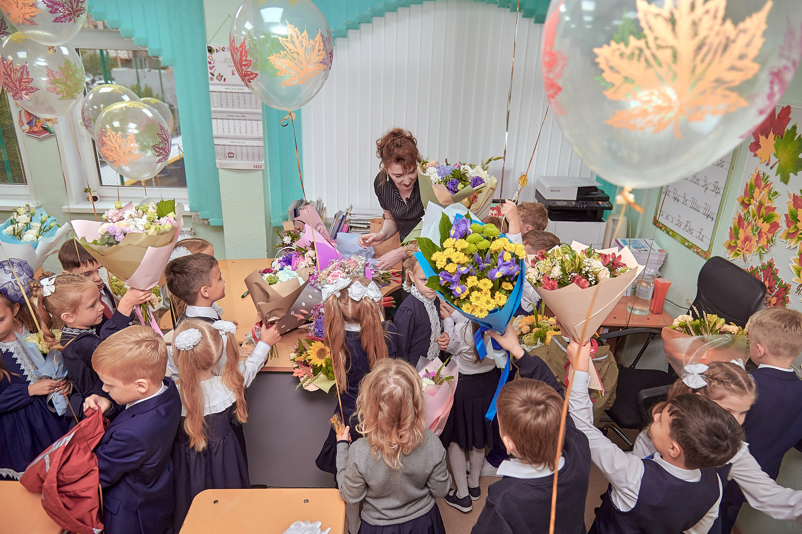 Портфолио репортажной фотосъёмки: 1 сентября в школе № 149. Фотограф Яковлев Роман — Красноярск