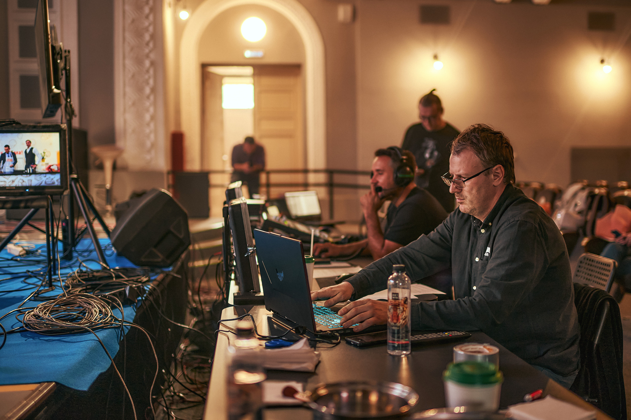 Портфолио репортажной фотосъёмки: "Роснефть" съёмка шоу для «День нефтяника». Фотограф Яковлев Роман — Красноярск