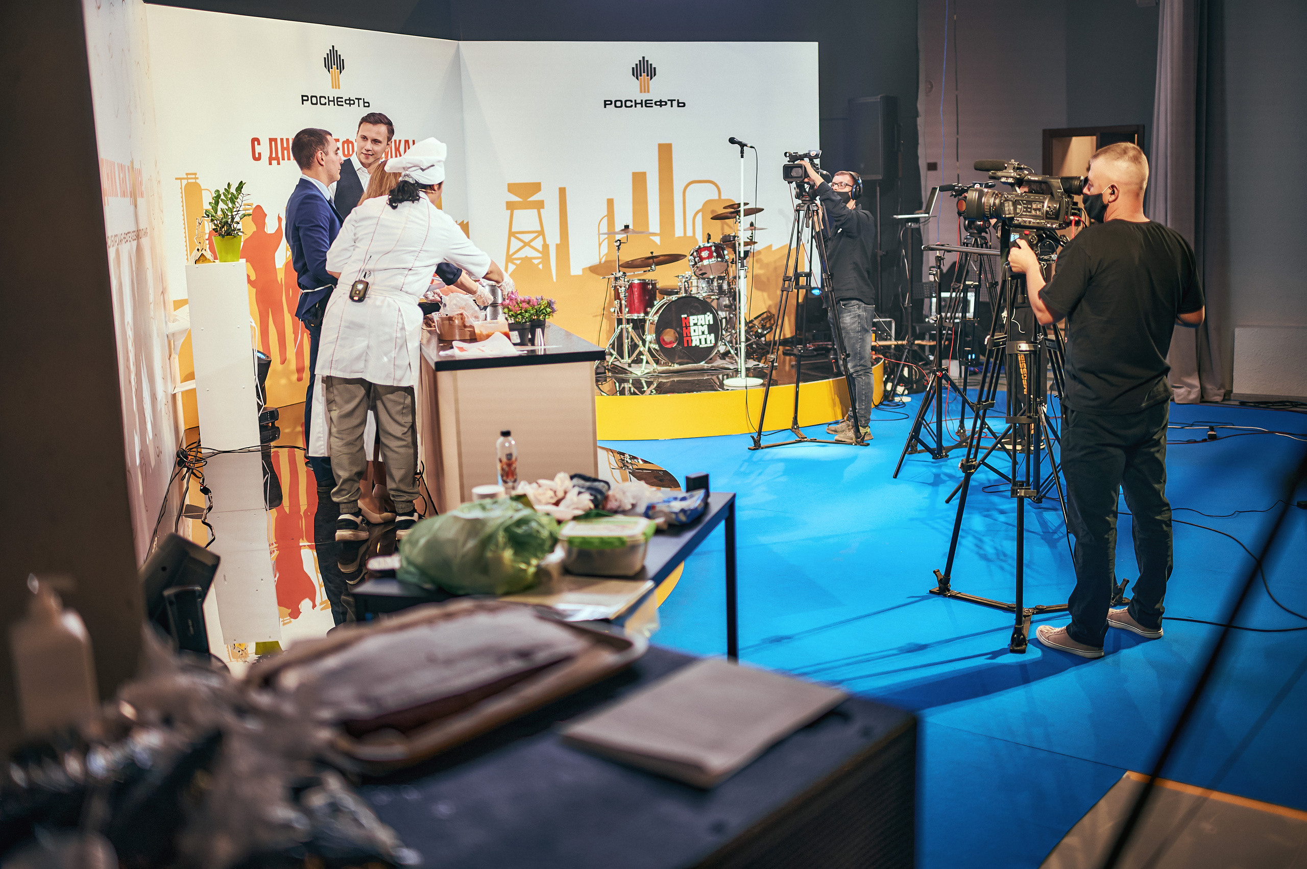 Портфолио репортажной фотосъёмки: "Роснефть" съёмка шоу для «День нефтяника». Фотограф Яковлев Роман — Красноярск