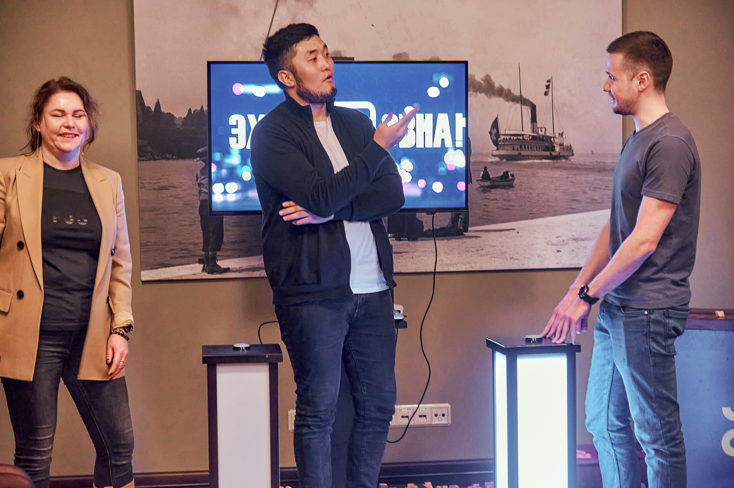 Портфолио репортажной фотосъёмки: "Сбербанк" Новый год. Фотограф Яковлев Роман — Красноярск