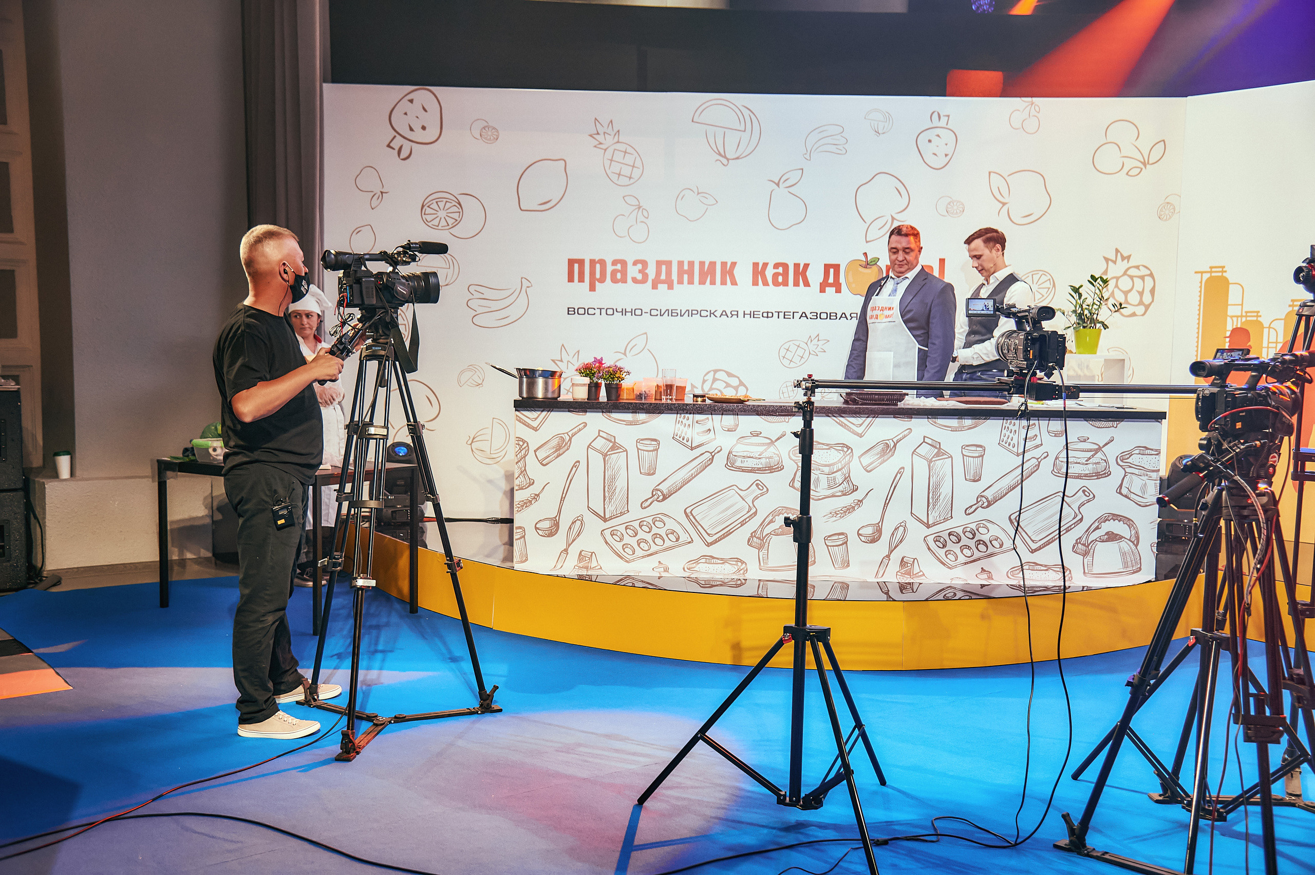 Портфолио репортажной фотосъёмки: "Роснефть" съёмка шоу для «День нефтяника». Фотограф Яковлев Роман — Красноярск