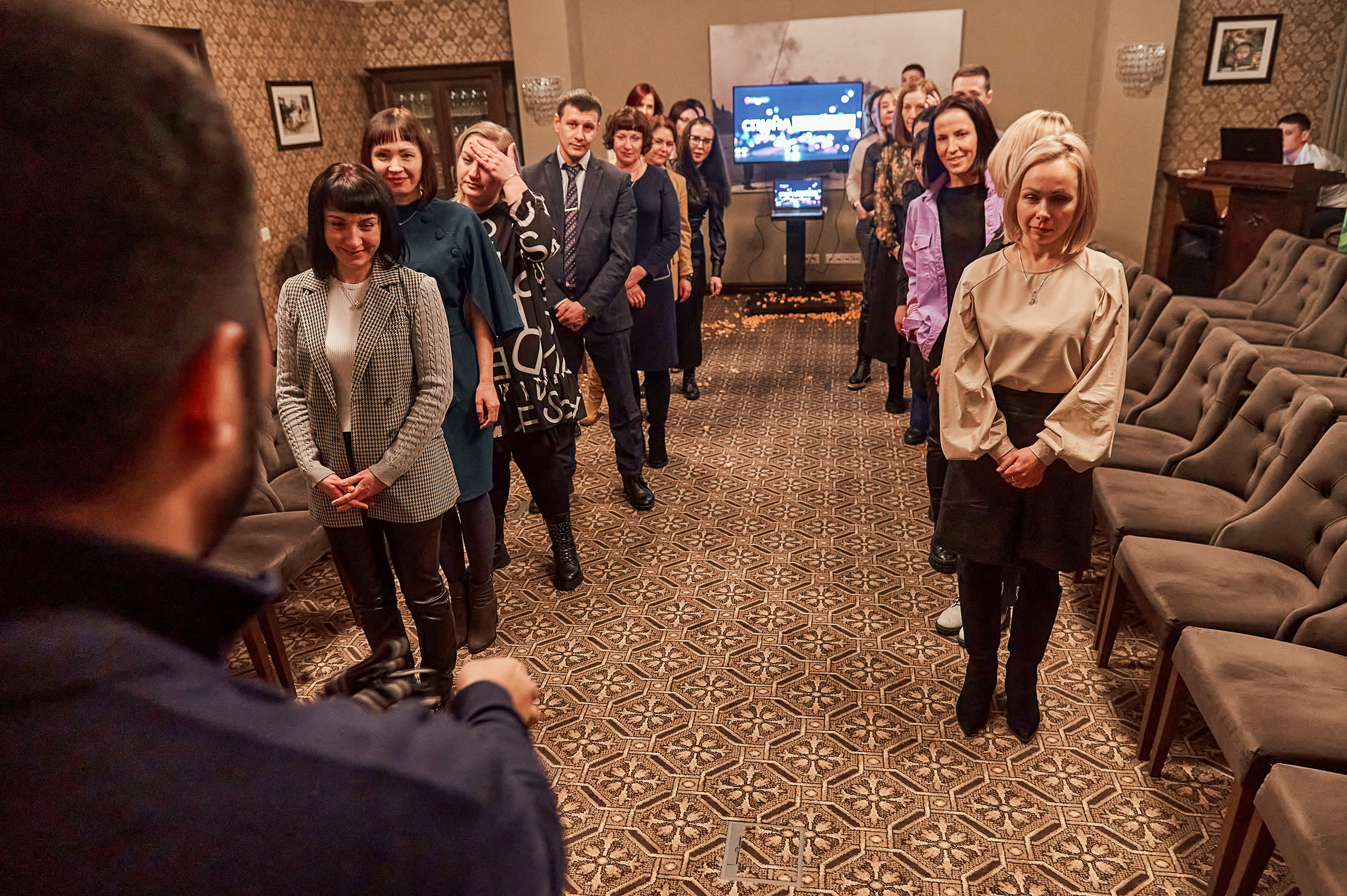 Портфолио репортажной фотосъёмки: "Сбербанк" Новый год. Фотограф Яковлев Роман — Красноярск