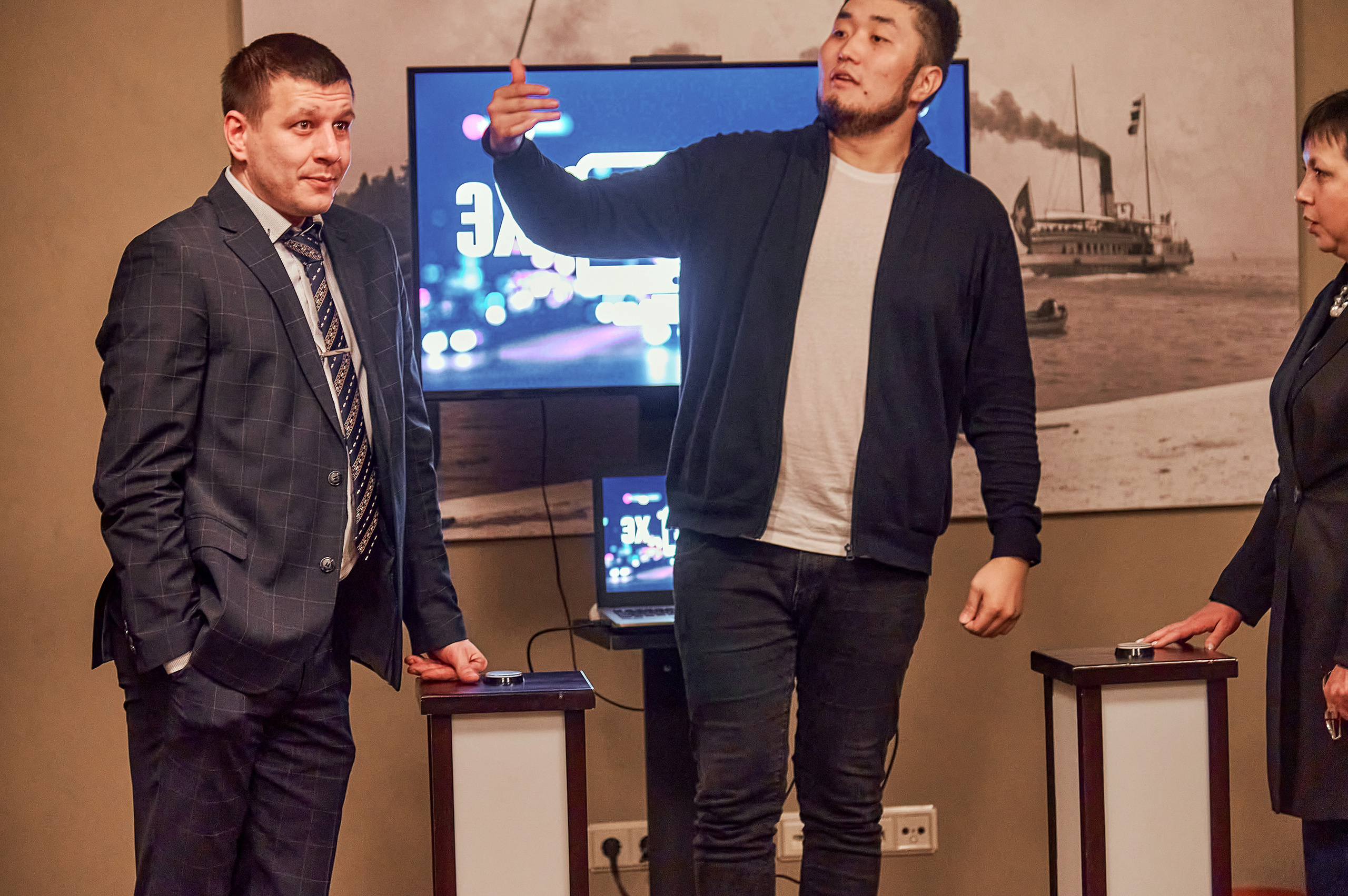 Портфолио репортажной фотосъёмки: "Сбербанк" Новый год. Фотограф Яковлев Роман — Красноярск