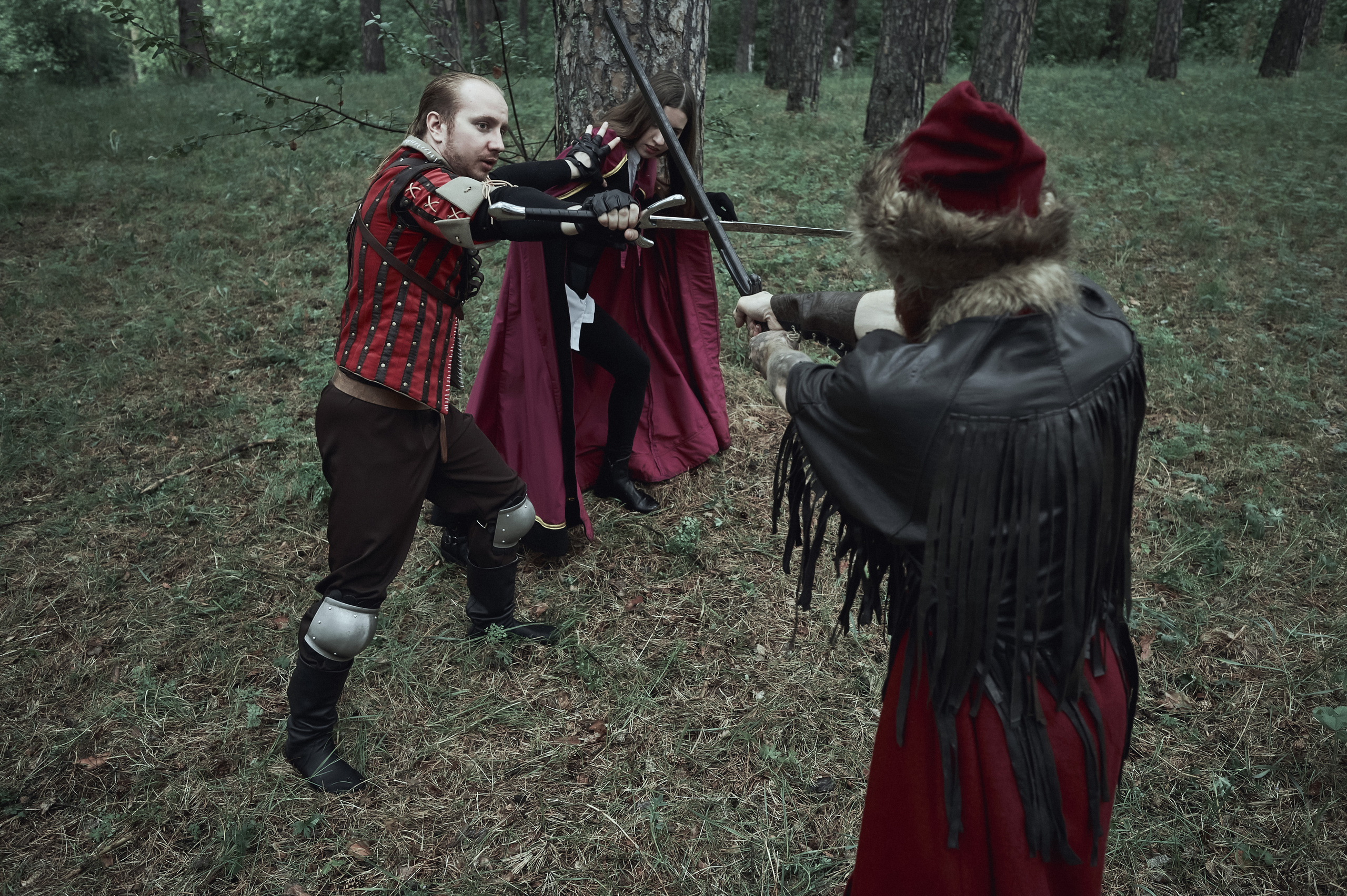 Каролина и Сергей — Предсвадебная съёмка в стиле «Ведьмак». Фотограф Яковлев Роман — Красноярск