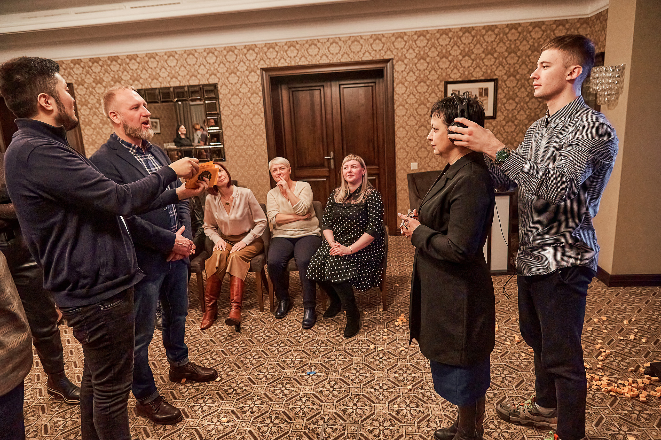 Портфолио репортажной фотосъёмки: "Сбербанк" Новый год. Фотограф Яковлев Роман — Красноярск