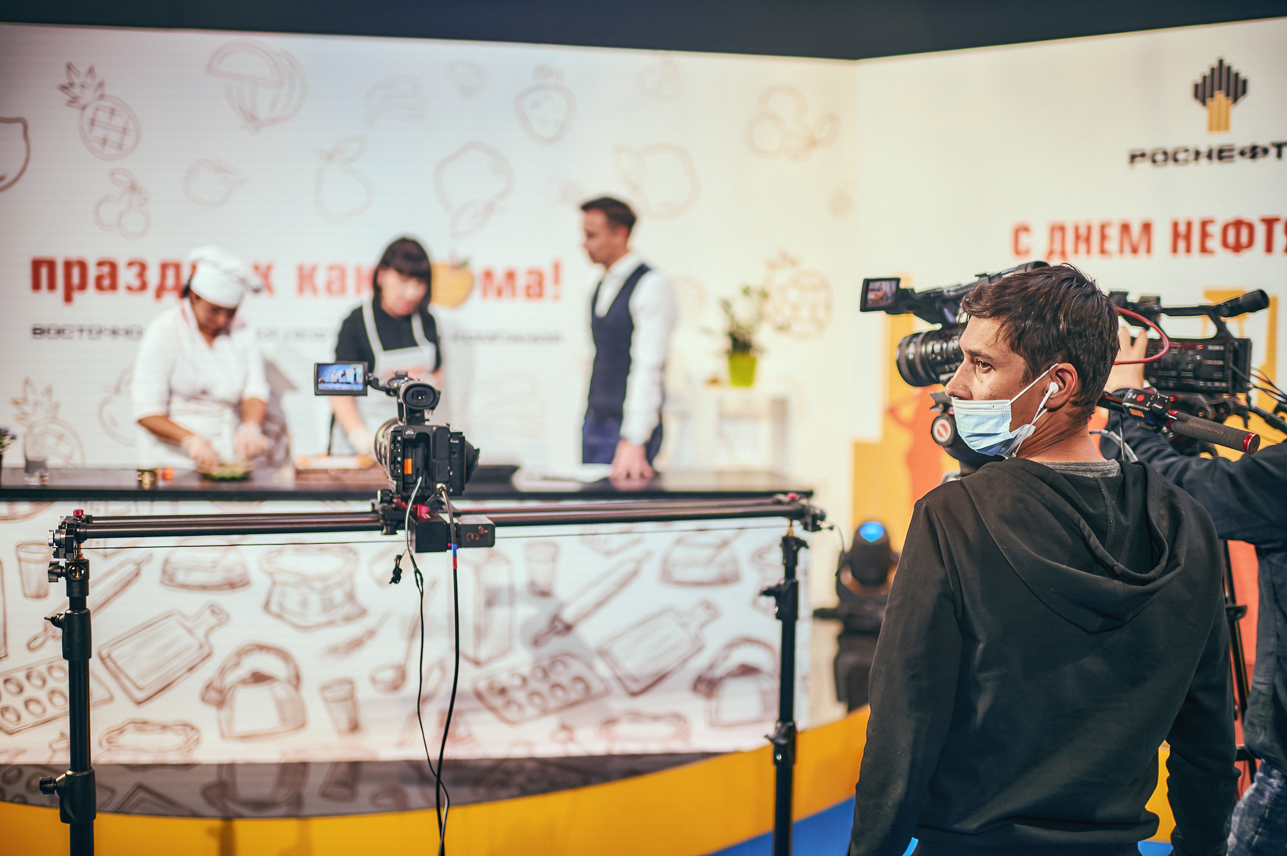 Портфолио репортажной фотосъёмки: "Роснефть" съёмка шоу для «День нефтяника». Фотограф Яковлев Роман — Красноярск