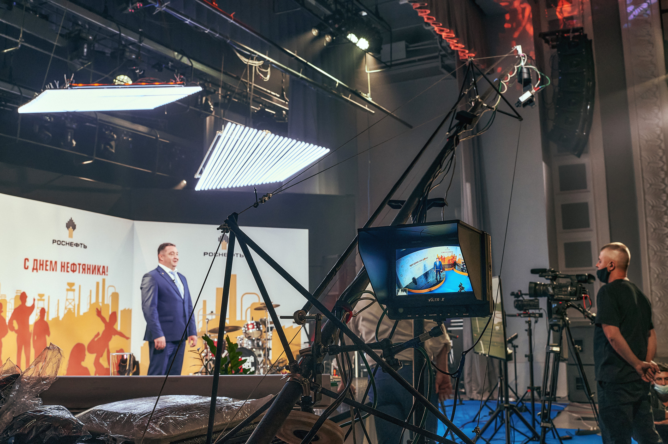 Портфолио репортажной фотосъёмки: "Роснефть" съёмка шоу для «День нефтяника». Фотограф Яковлев Роман — Красноярск